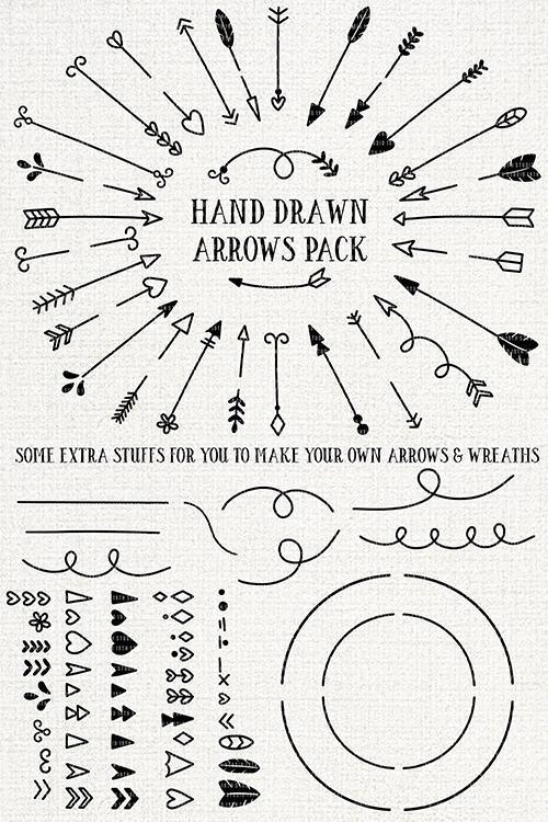 29 Hand Drawn Arrows | VB26