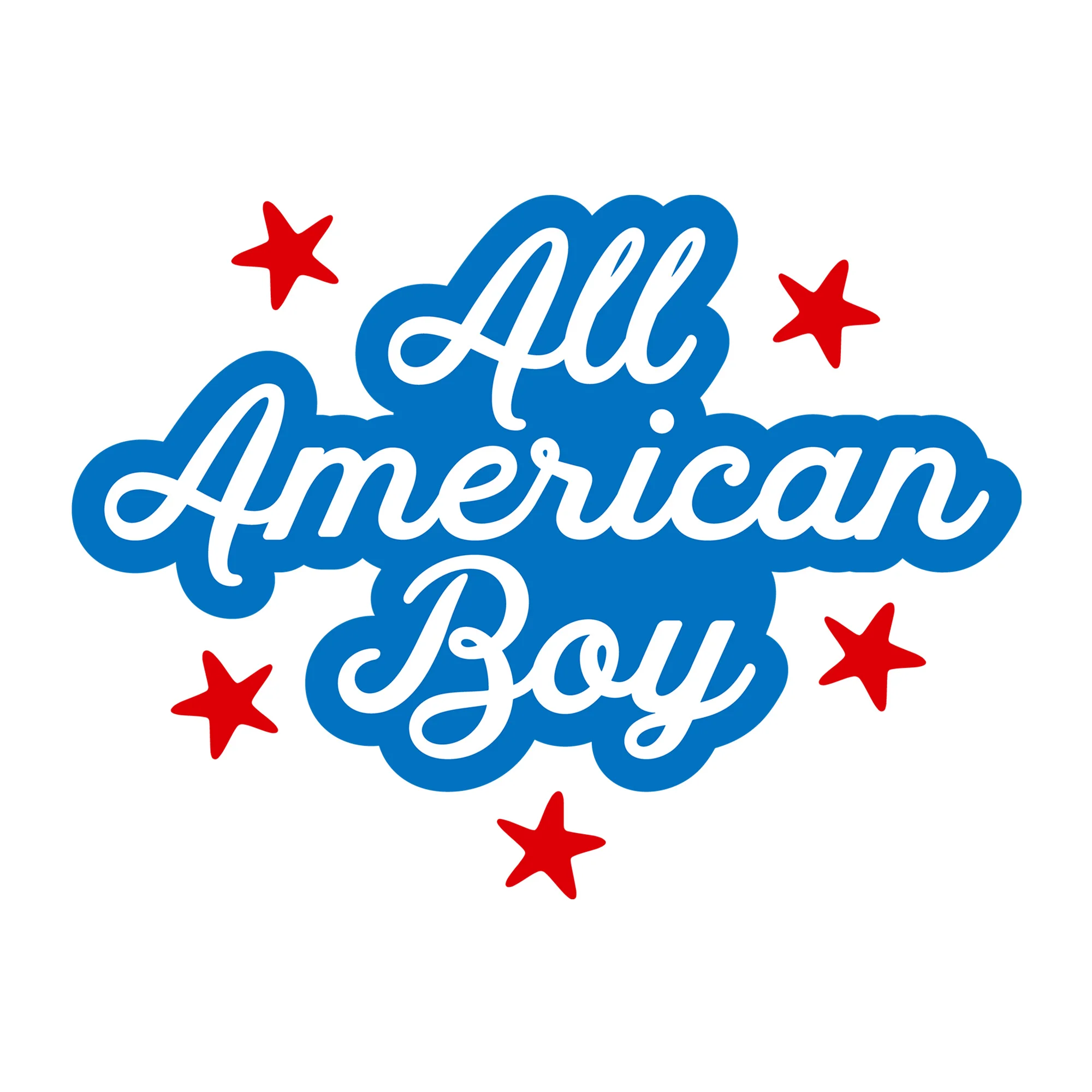 All American Boy SVG