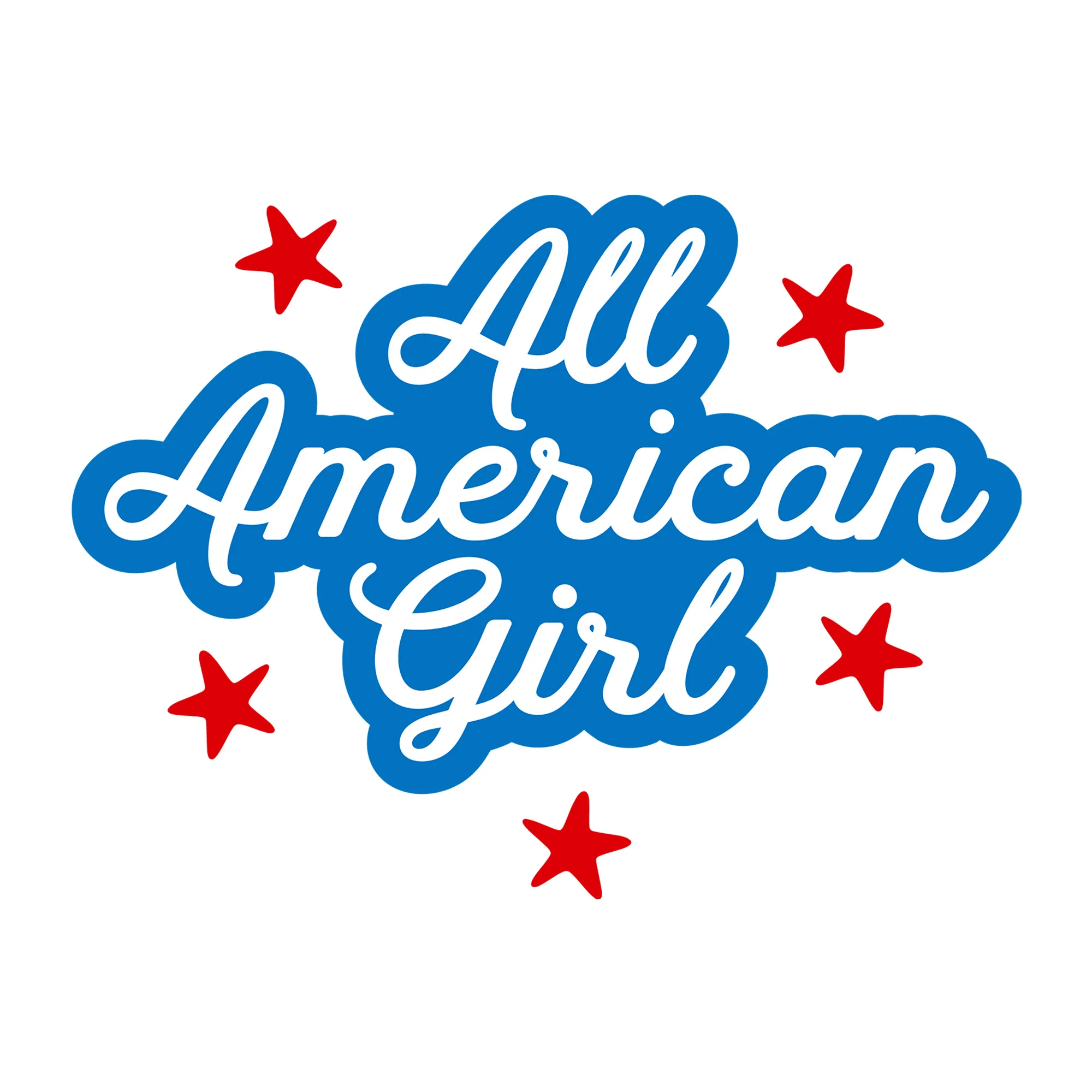 All American Girl SVG