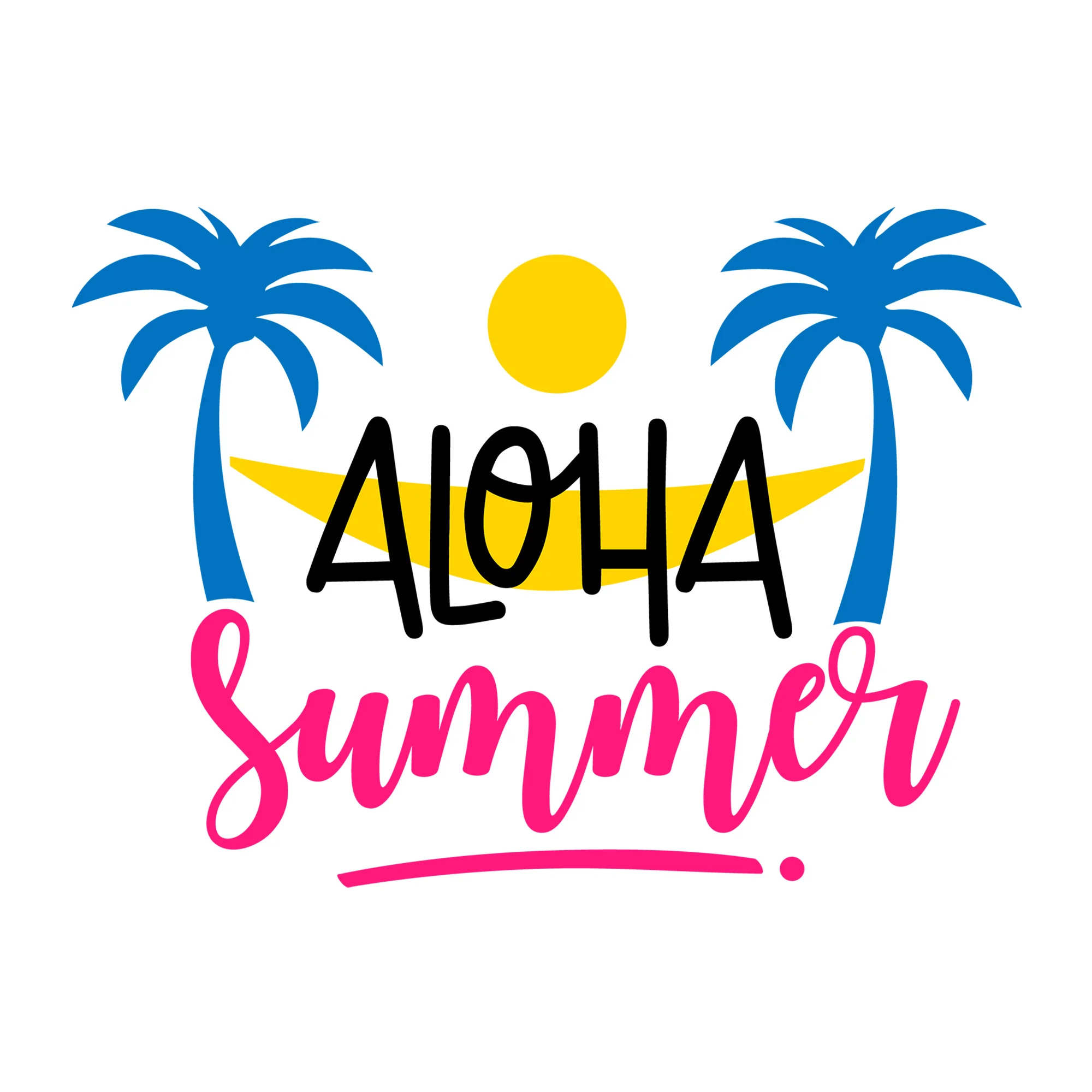 Aloha summer SVG