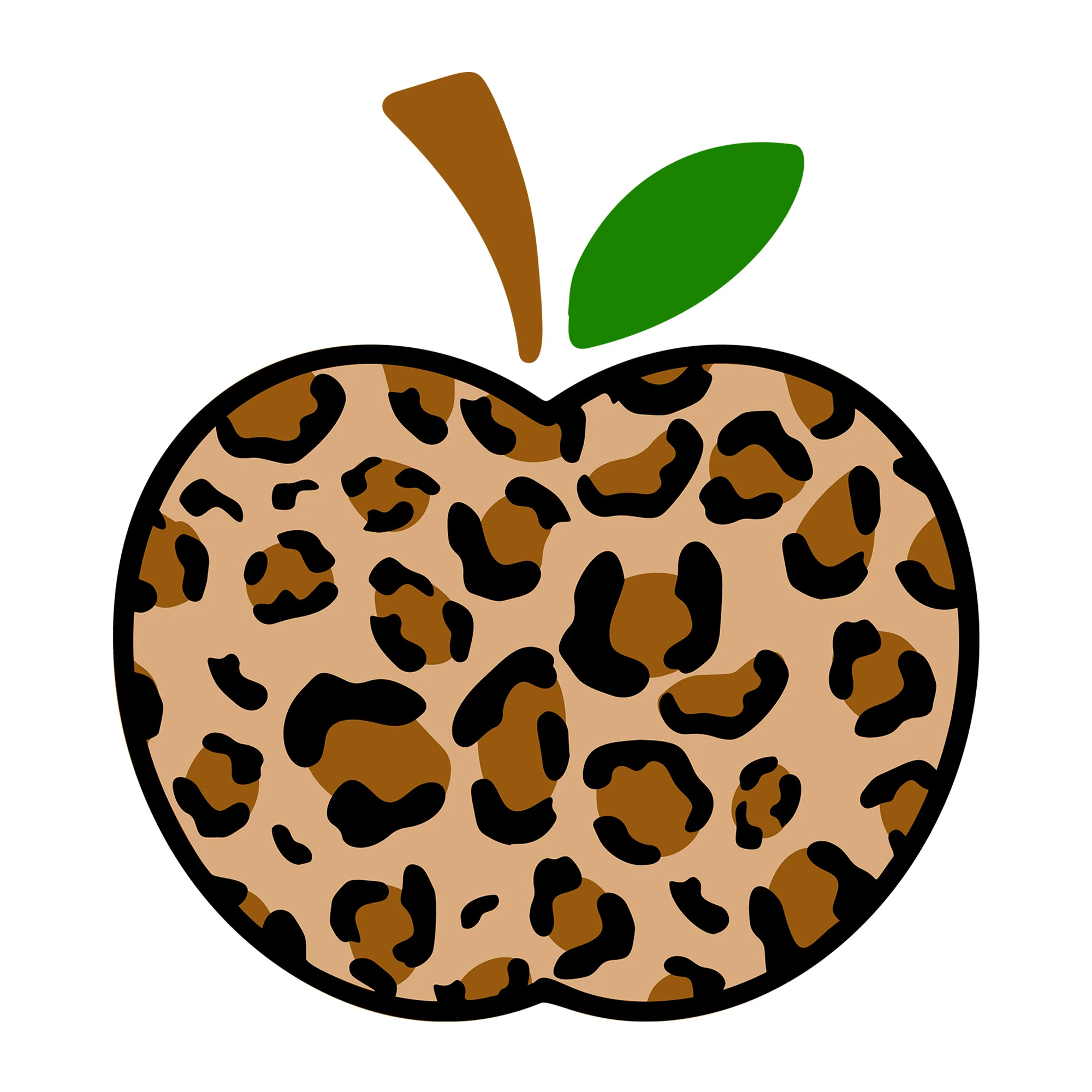 Apple Leopard SVG