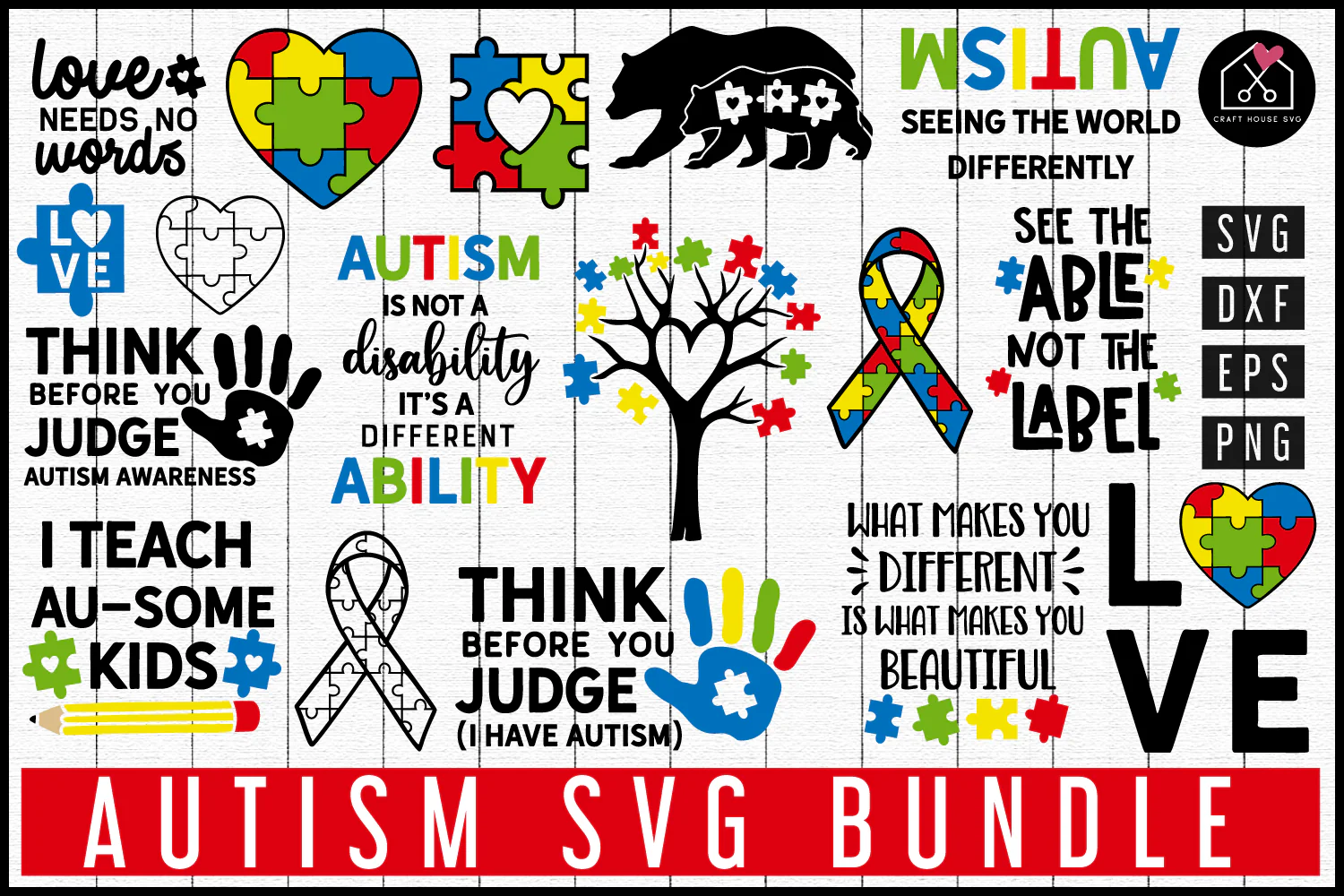Autism SVG Bundle - Image 2