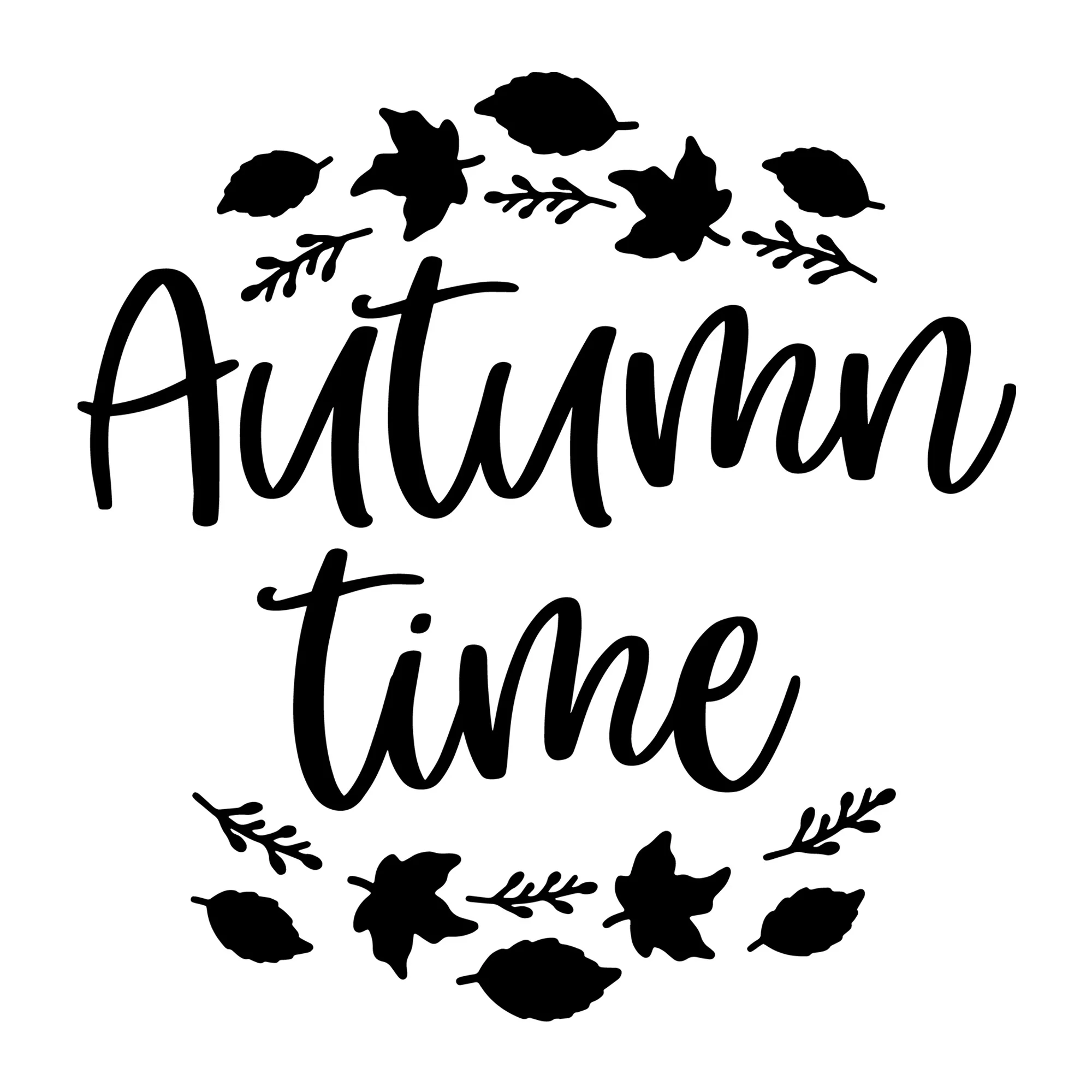Autumn Time SVG