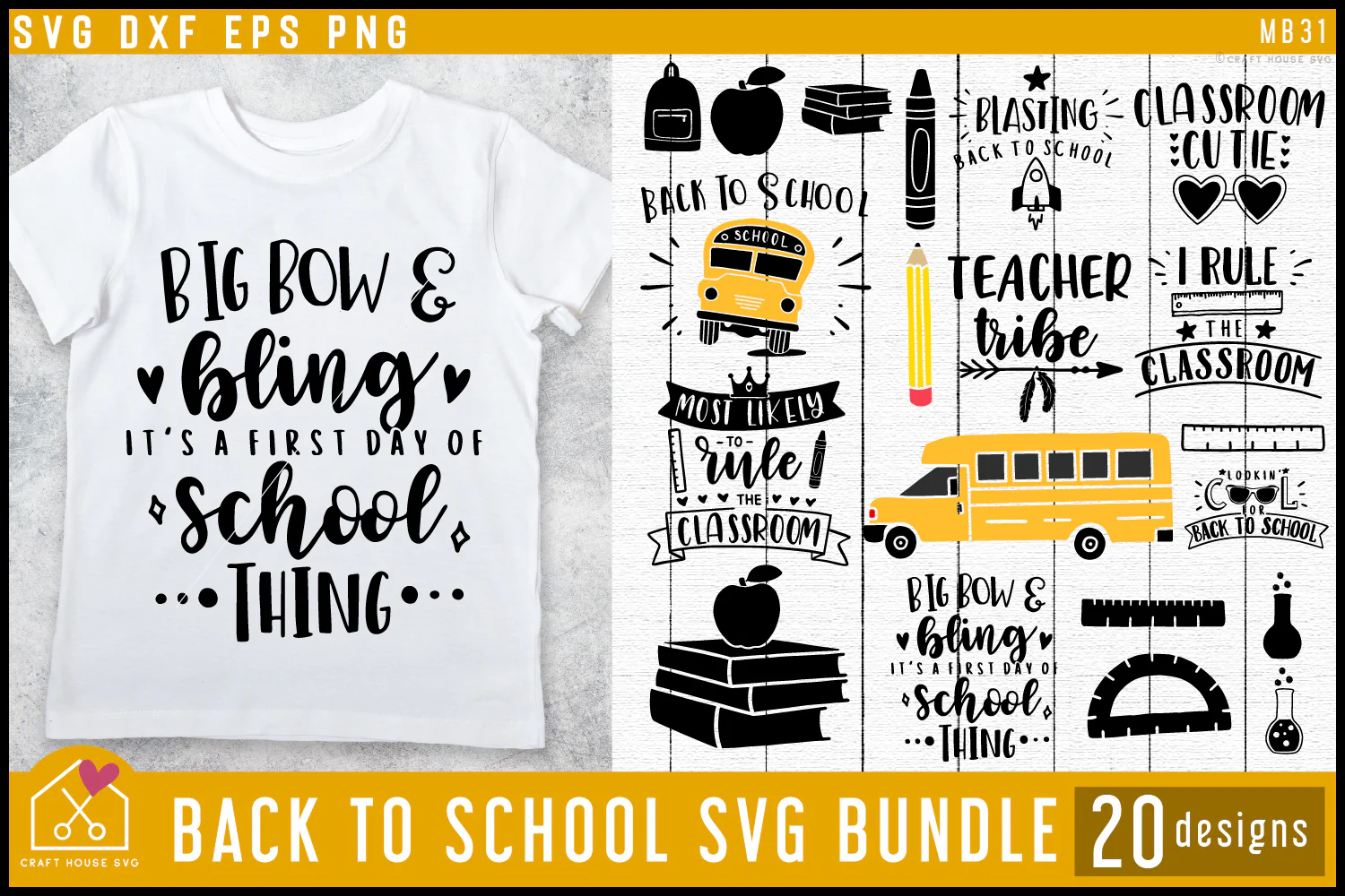 Back to School SVG Bundle - Image 2