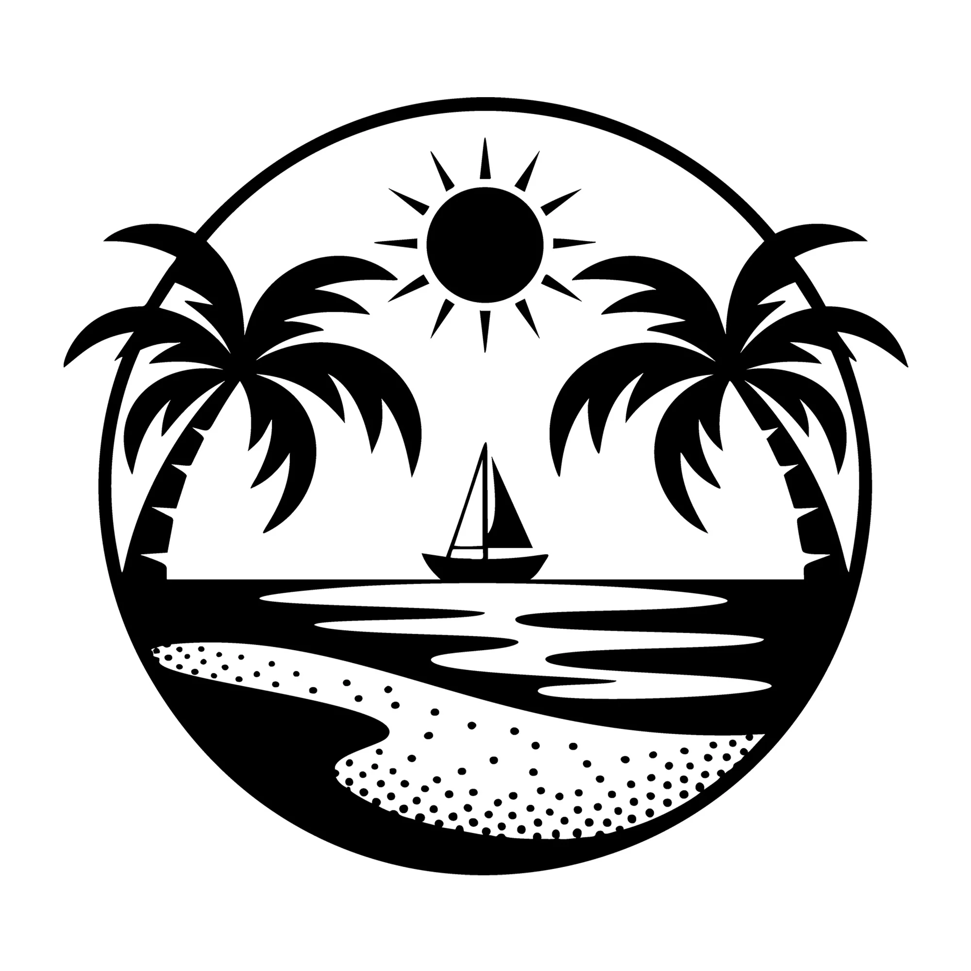 Beach SVG