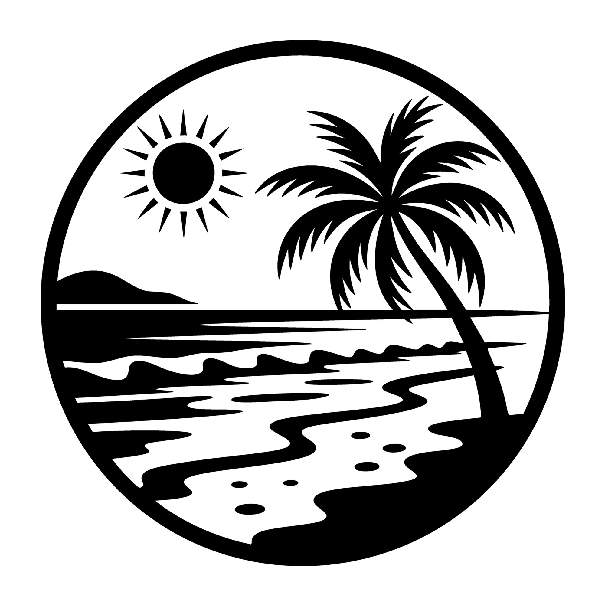 Beach SVG