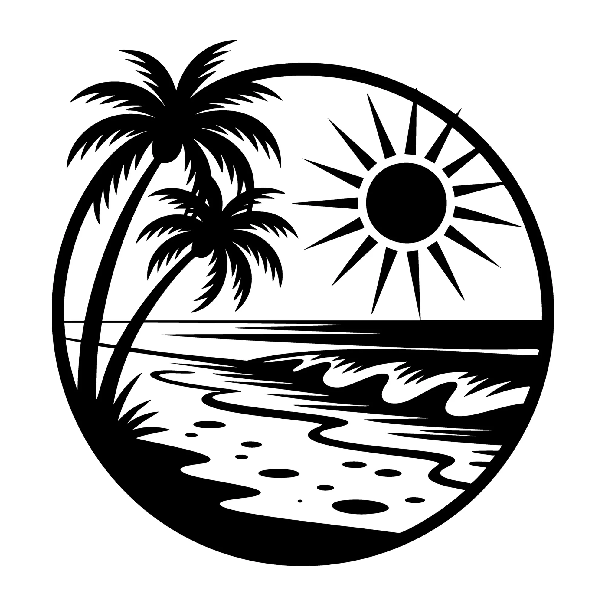 Beach SVG