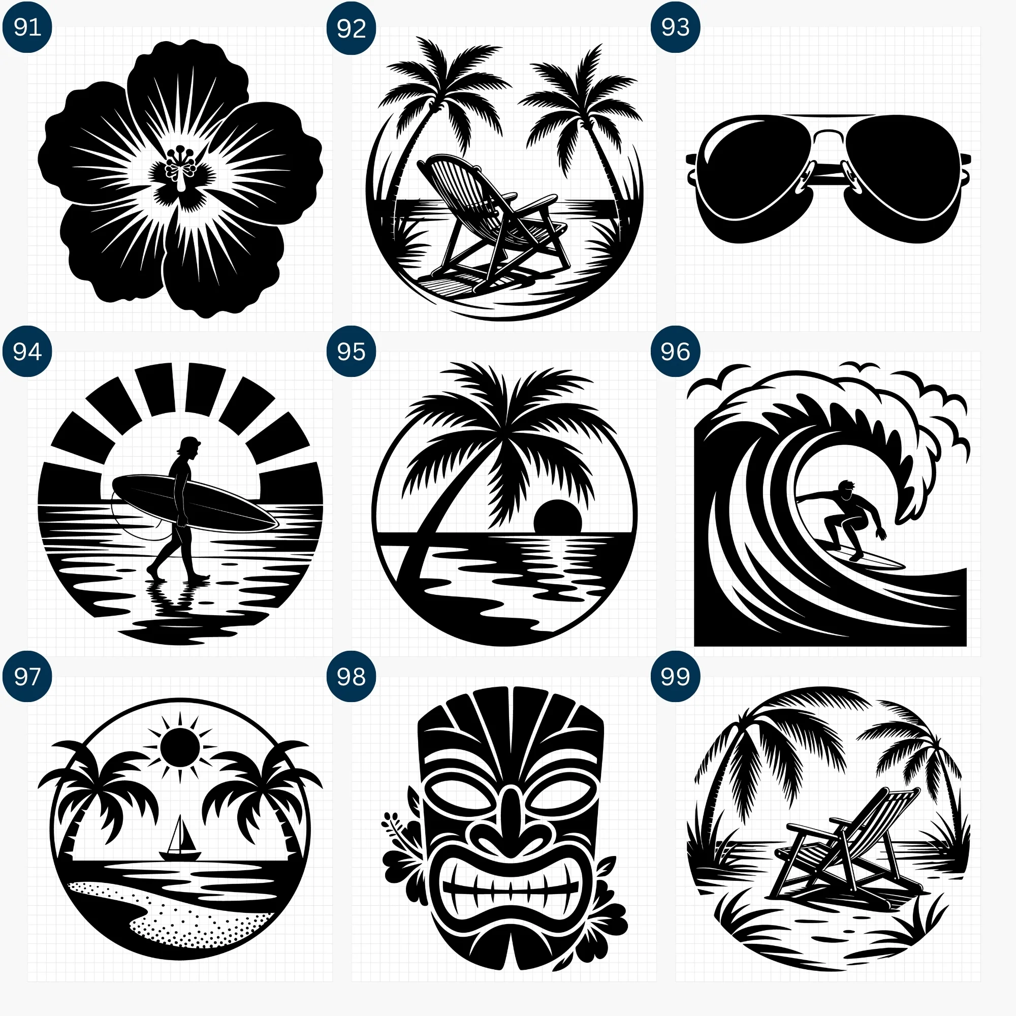 Beach SVG Bundle - Image 12