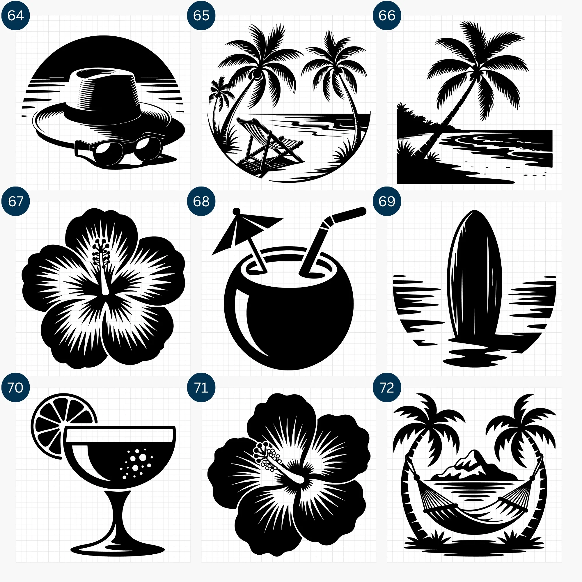 Beach SVG Bundle - Image 9