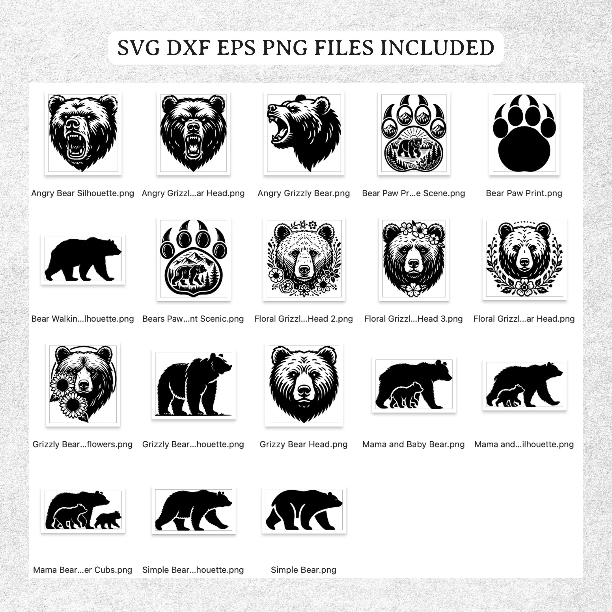 Bear SVG Bundle - Image 2