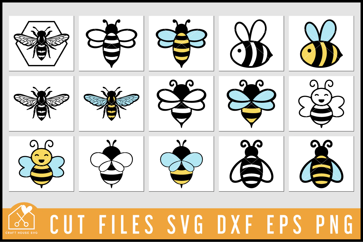 Bee SVG Bundle - Image 3