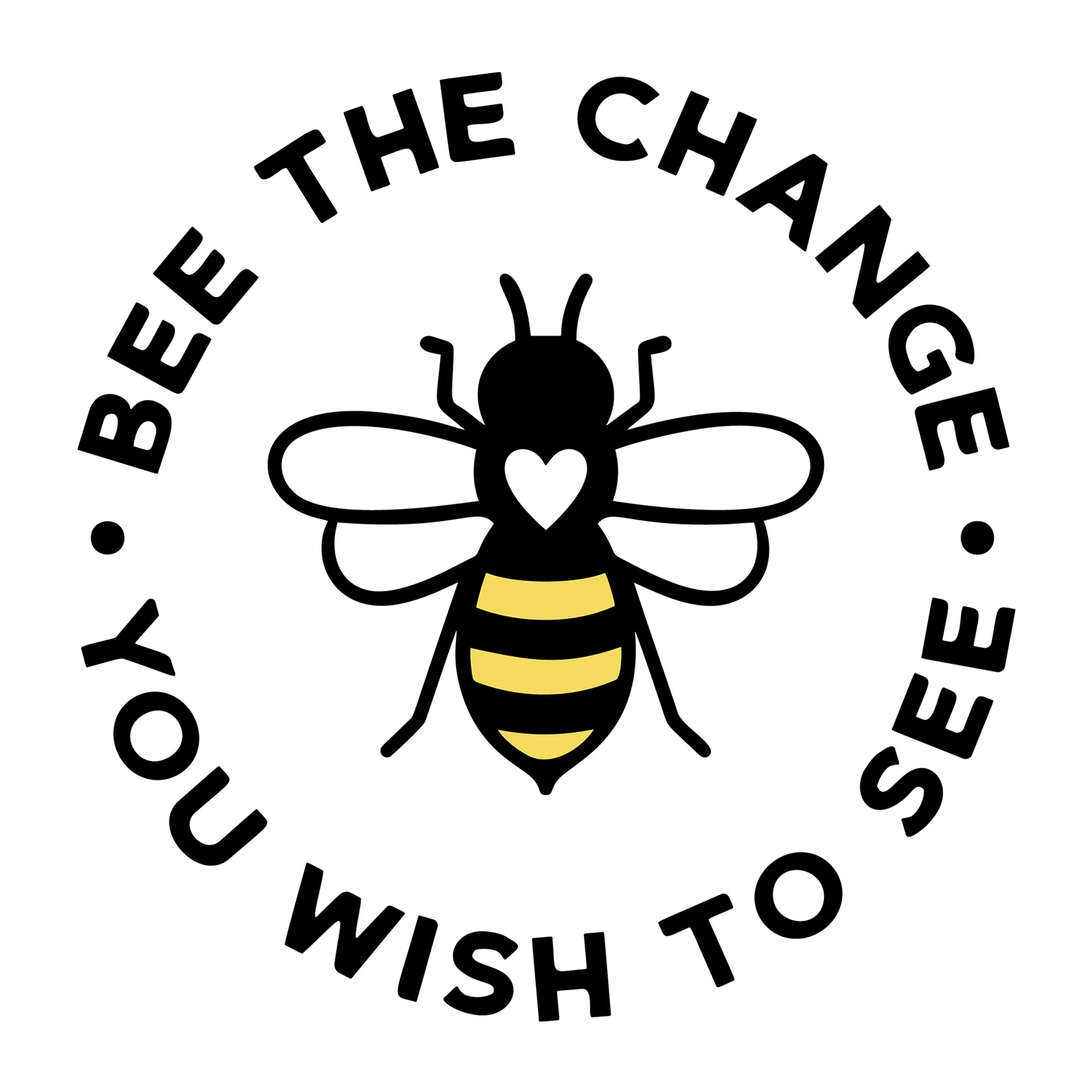 Bee The Change You Wish To See SVG
