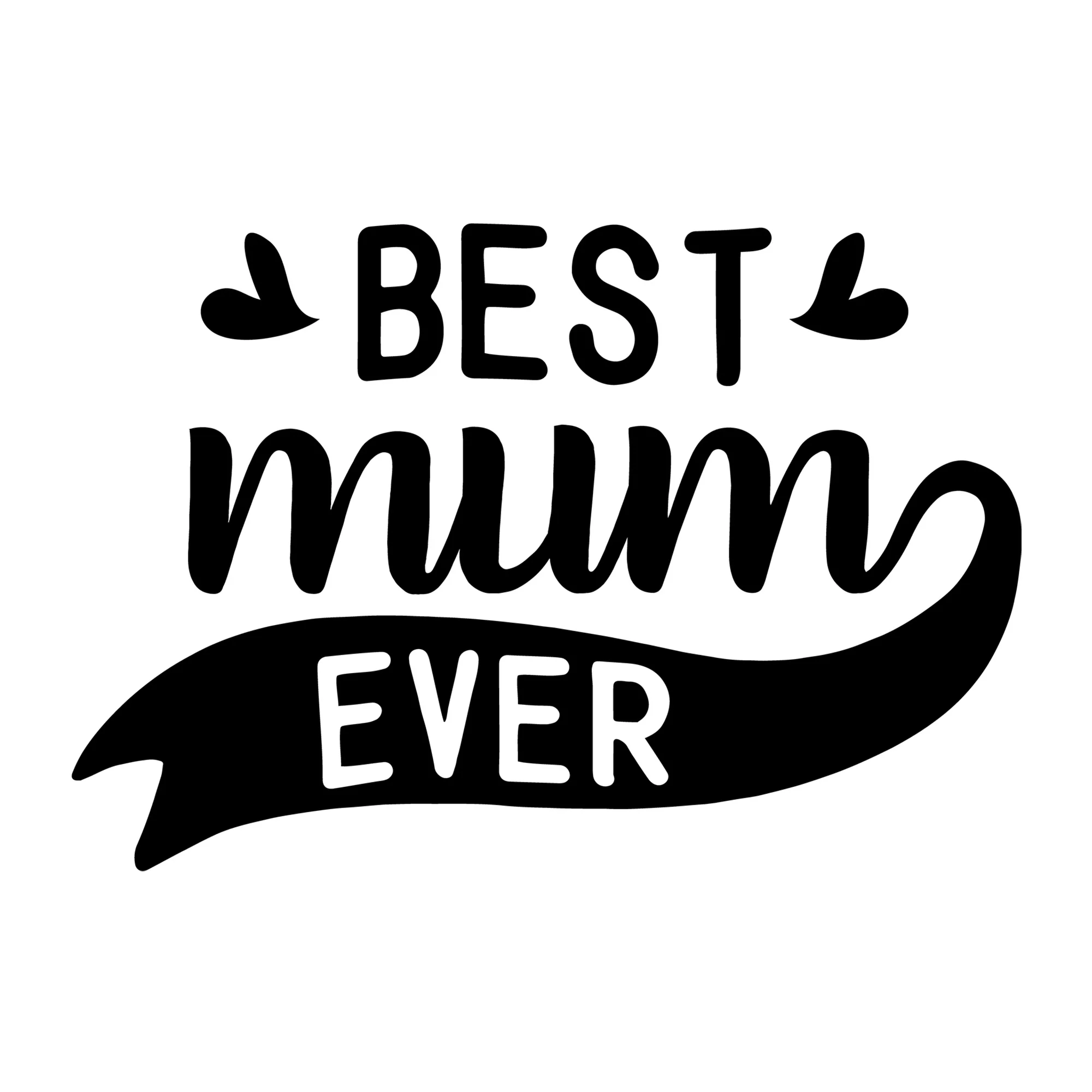 Best Mum Ever SVG