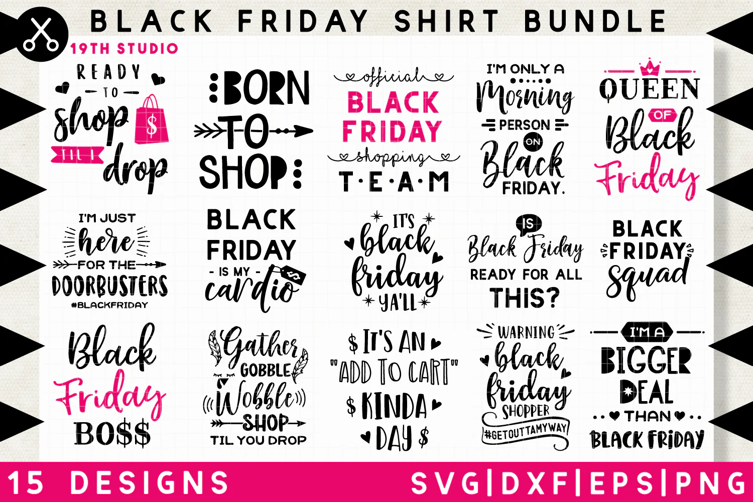 Black Friday Shirt SVG Bundle - Image 2
