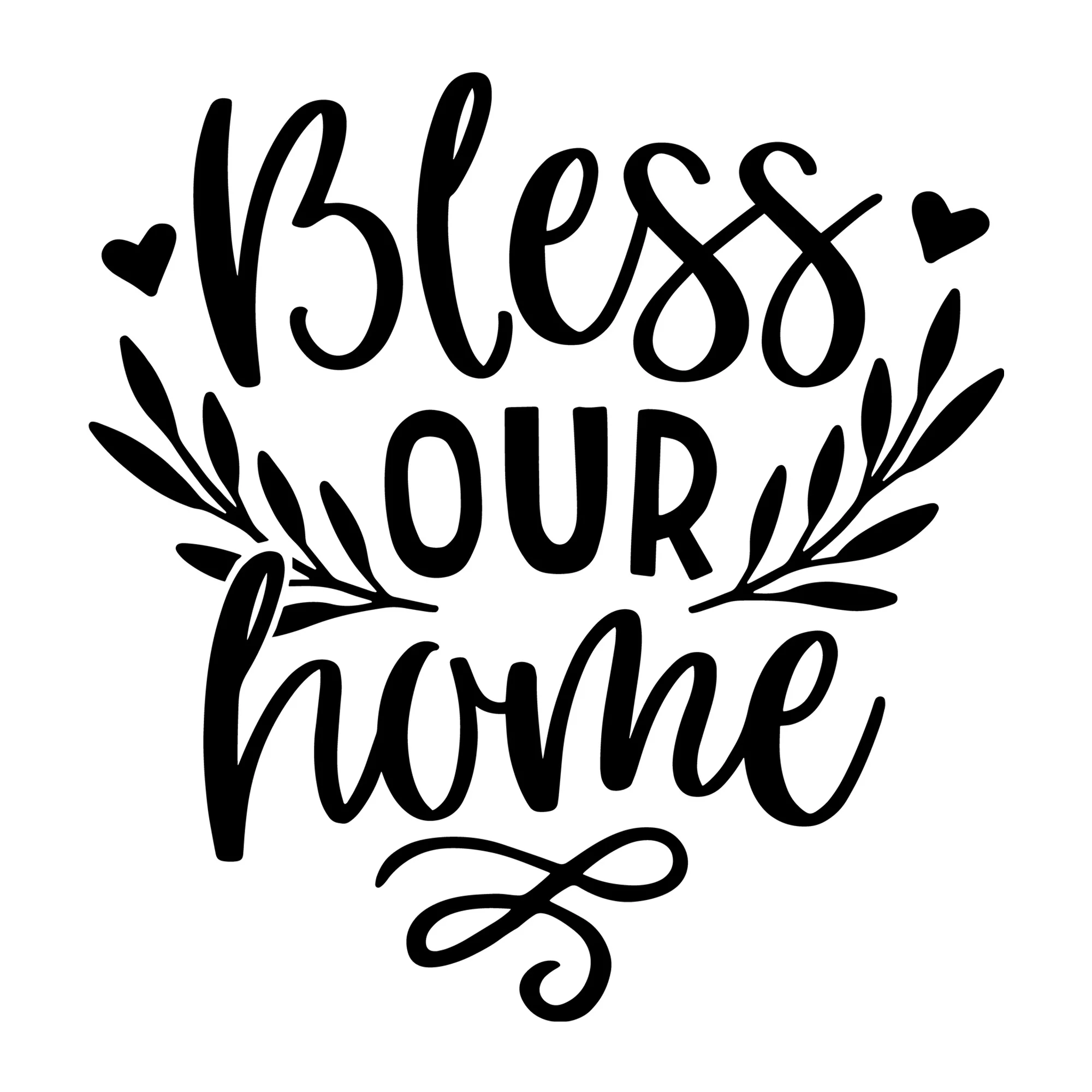 Bless Our Home SVG
