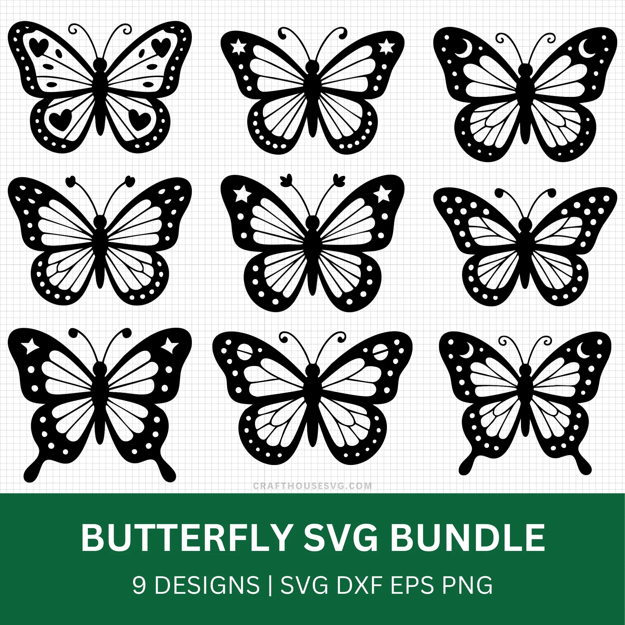 Butterfly SVG Bundle