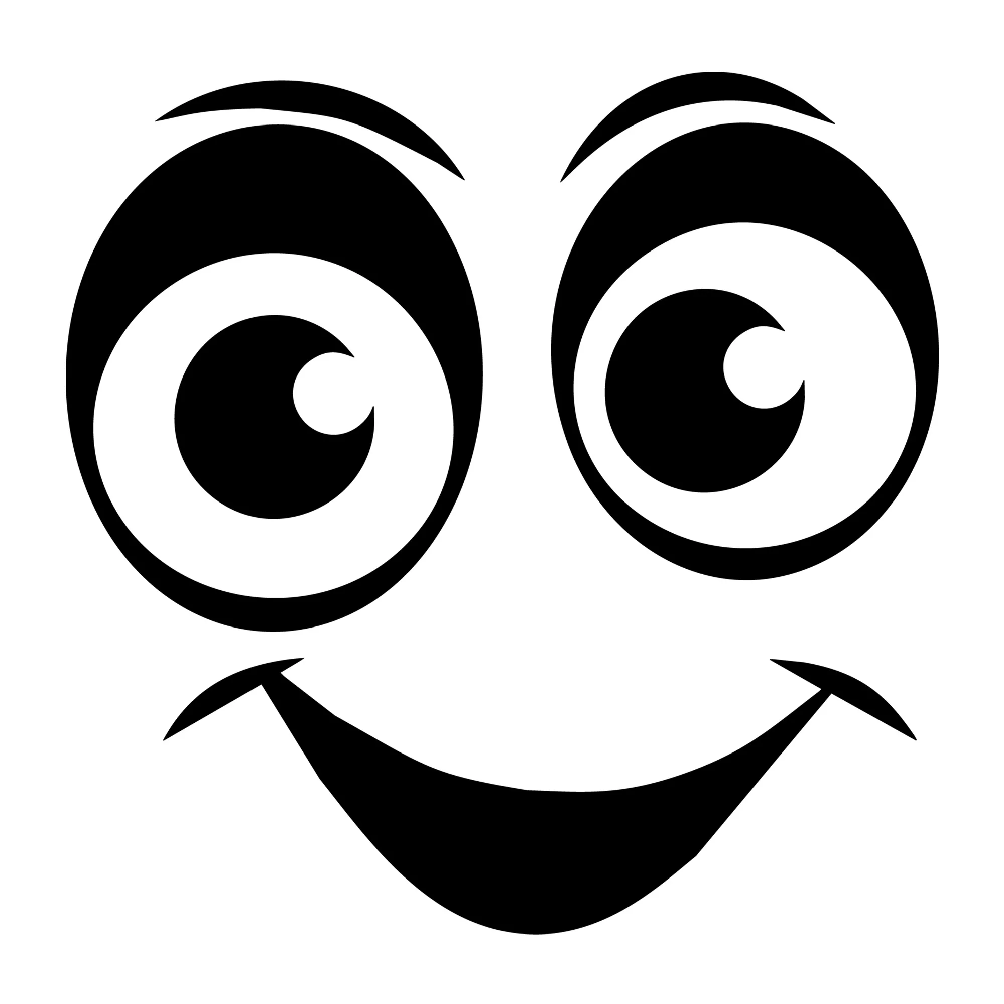 Cartoon Face SVG