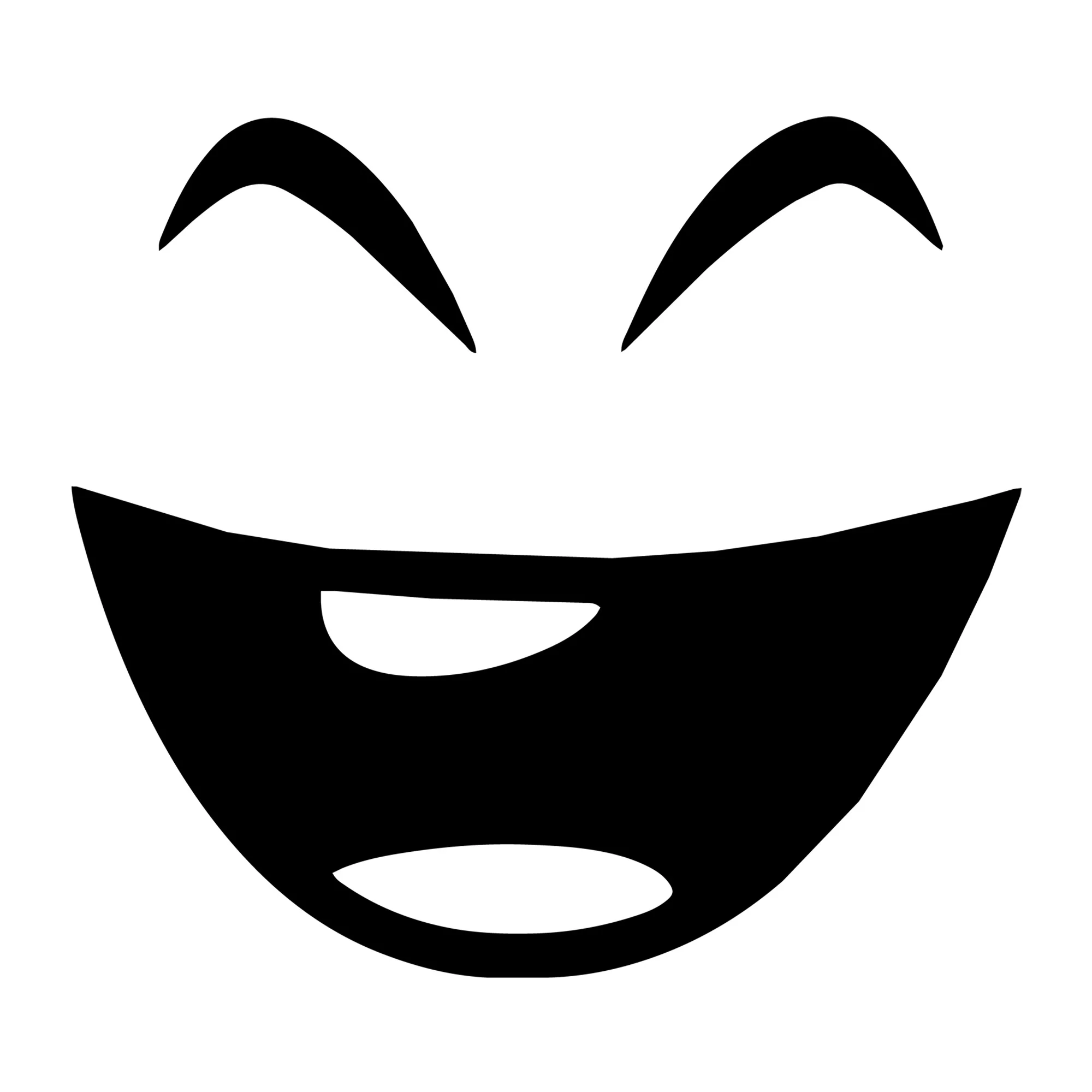 Cartoon Face SVG