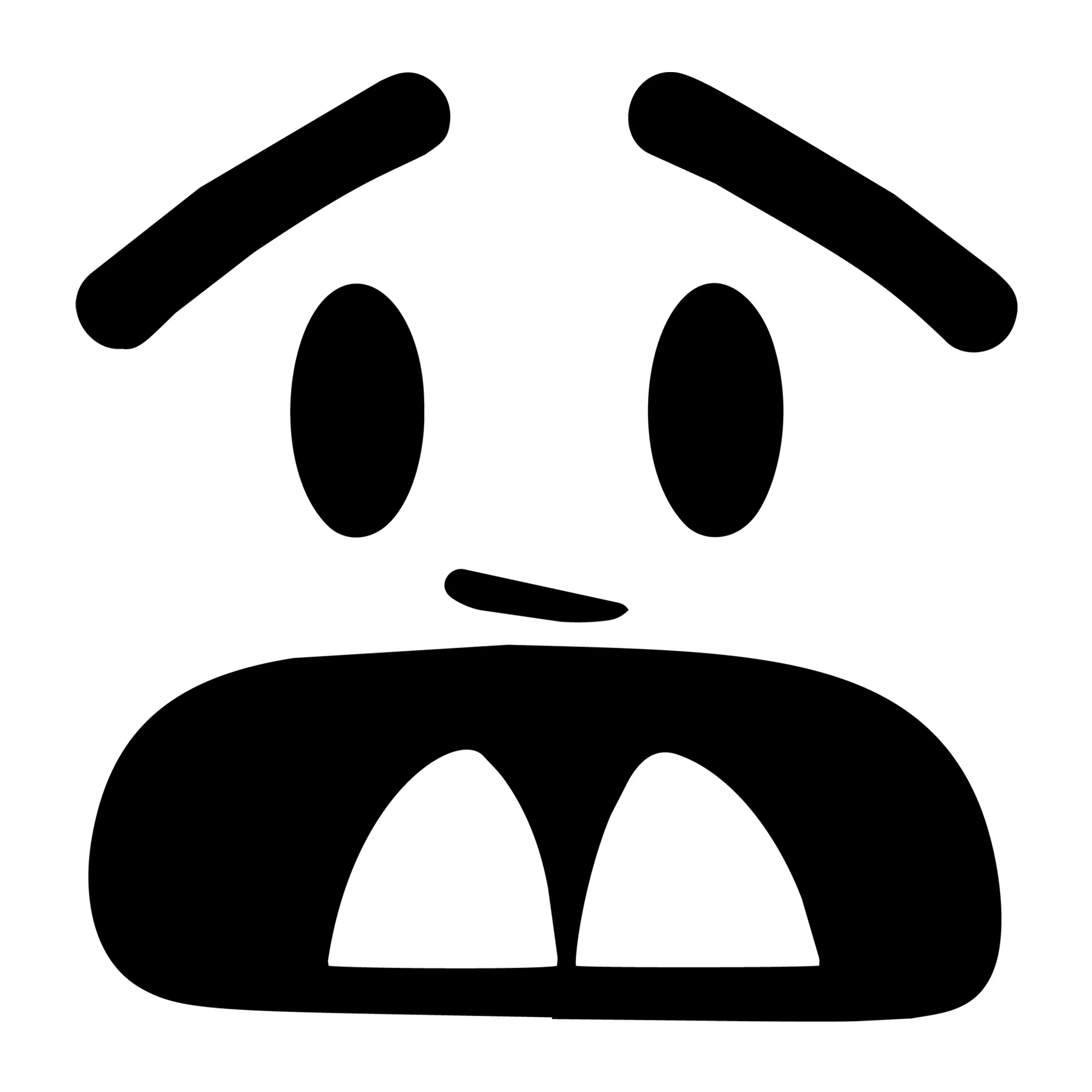 Cartoon Face SVG