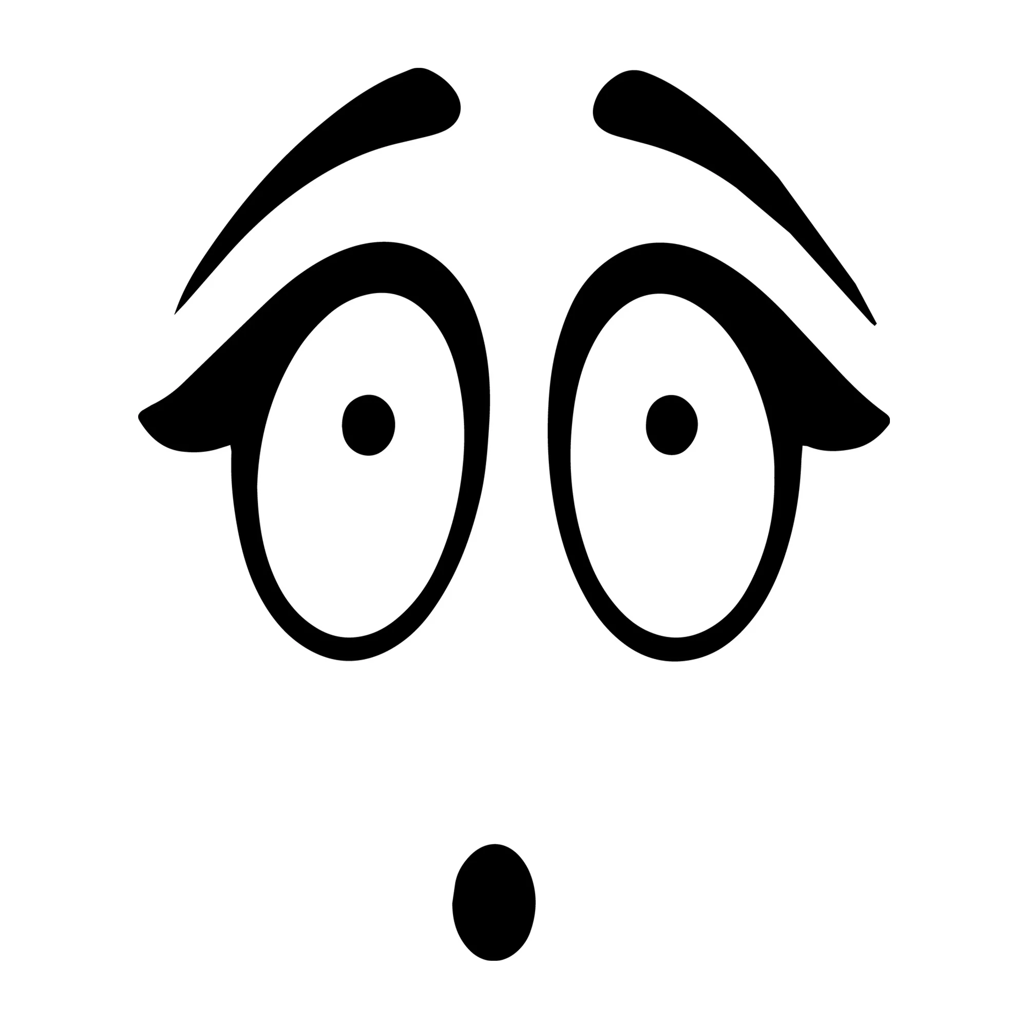 Cartoon Face SVG