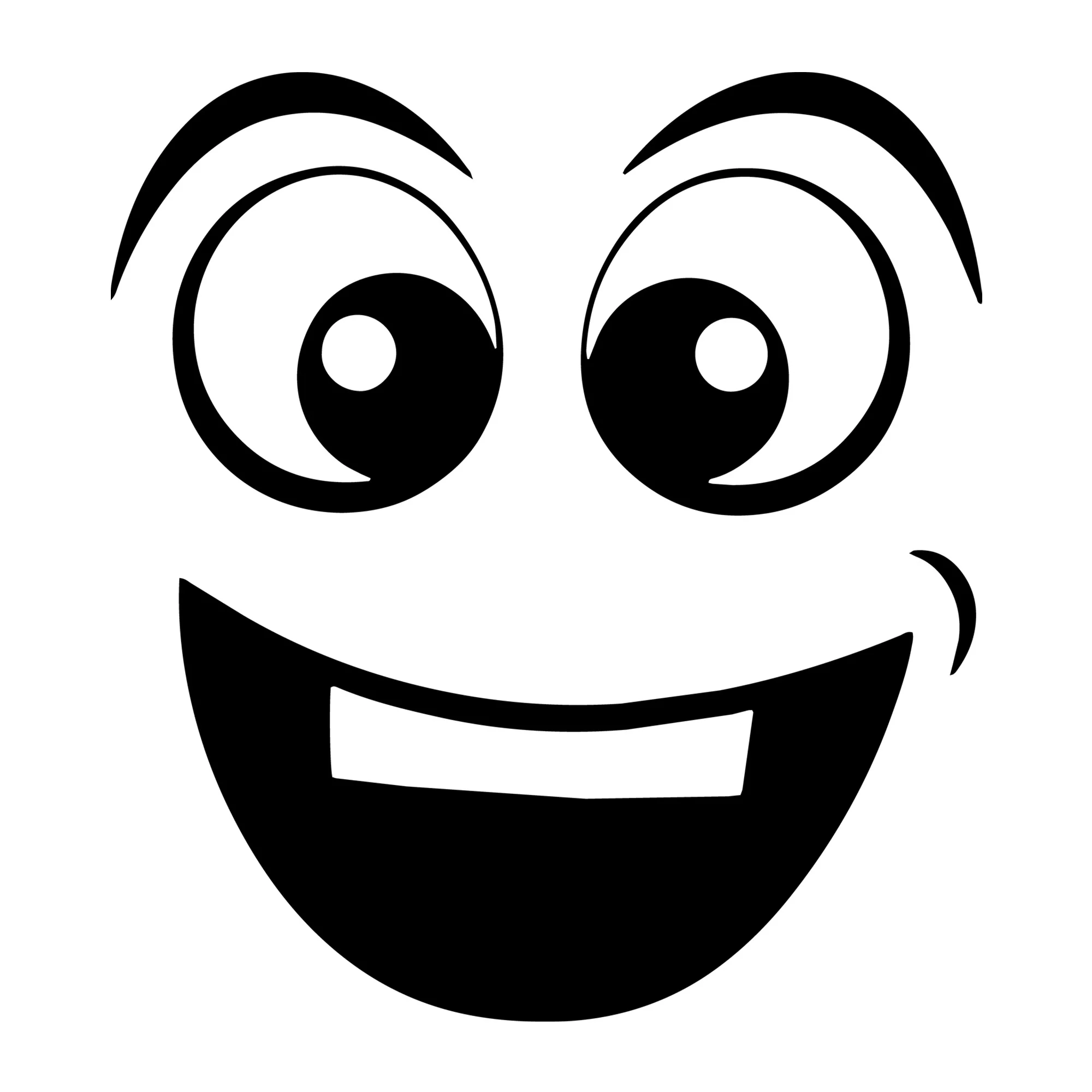 Cartoon Face SVG