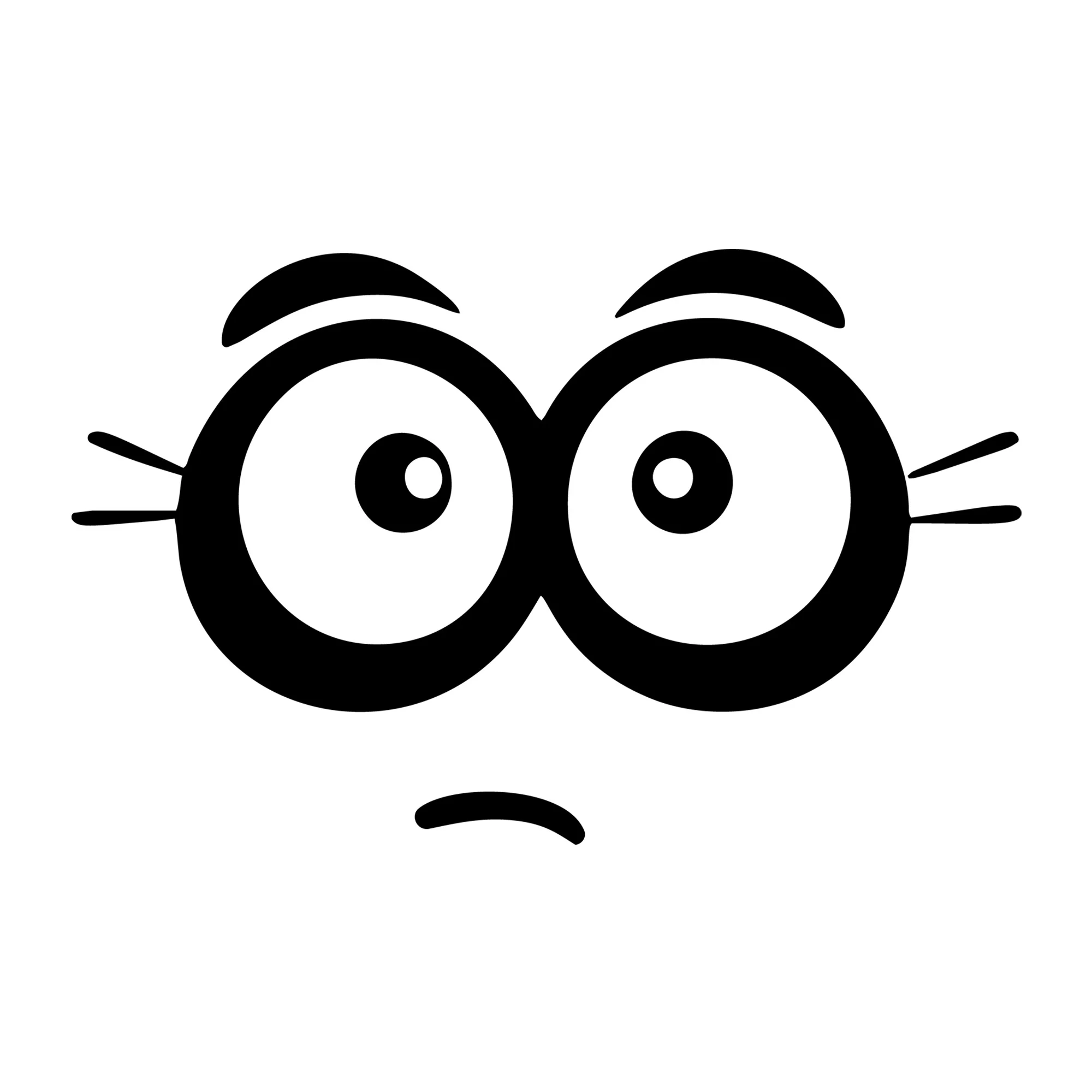 Cartoon Face SVG