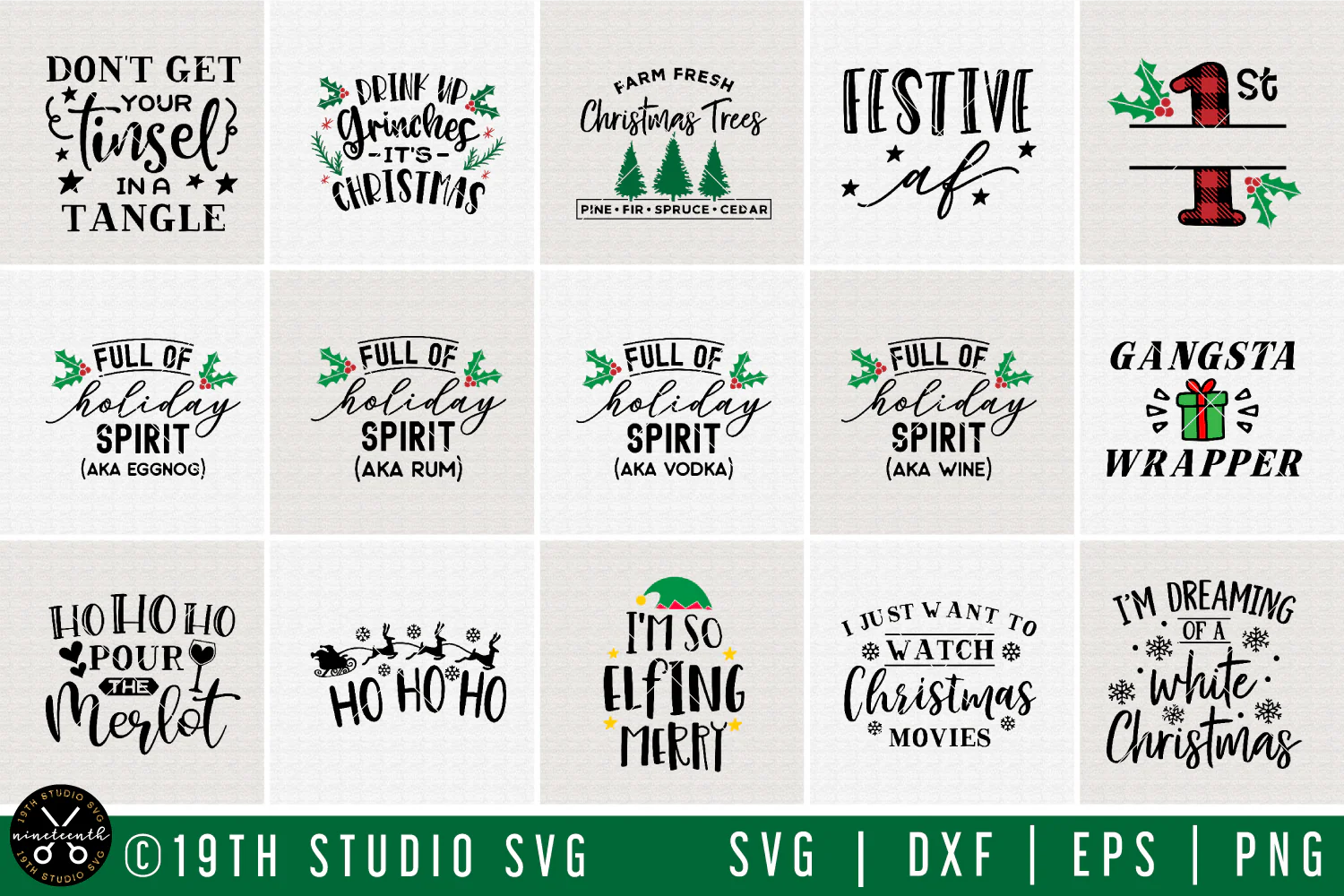 Christmas SVG Bundle - Image 4