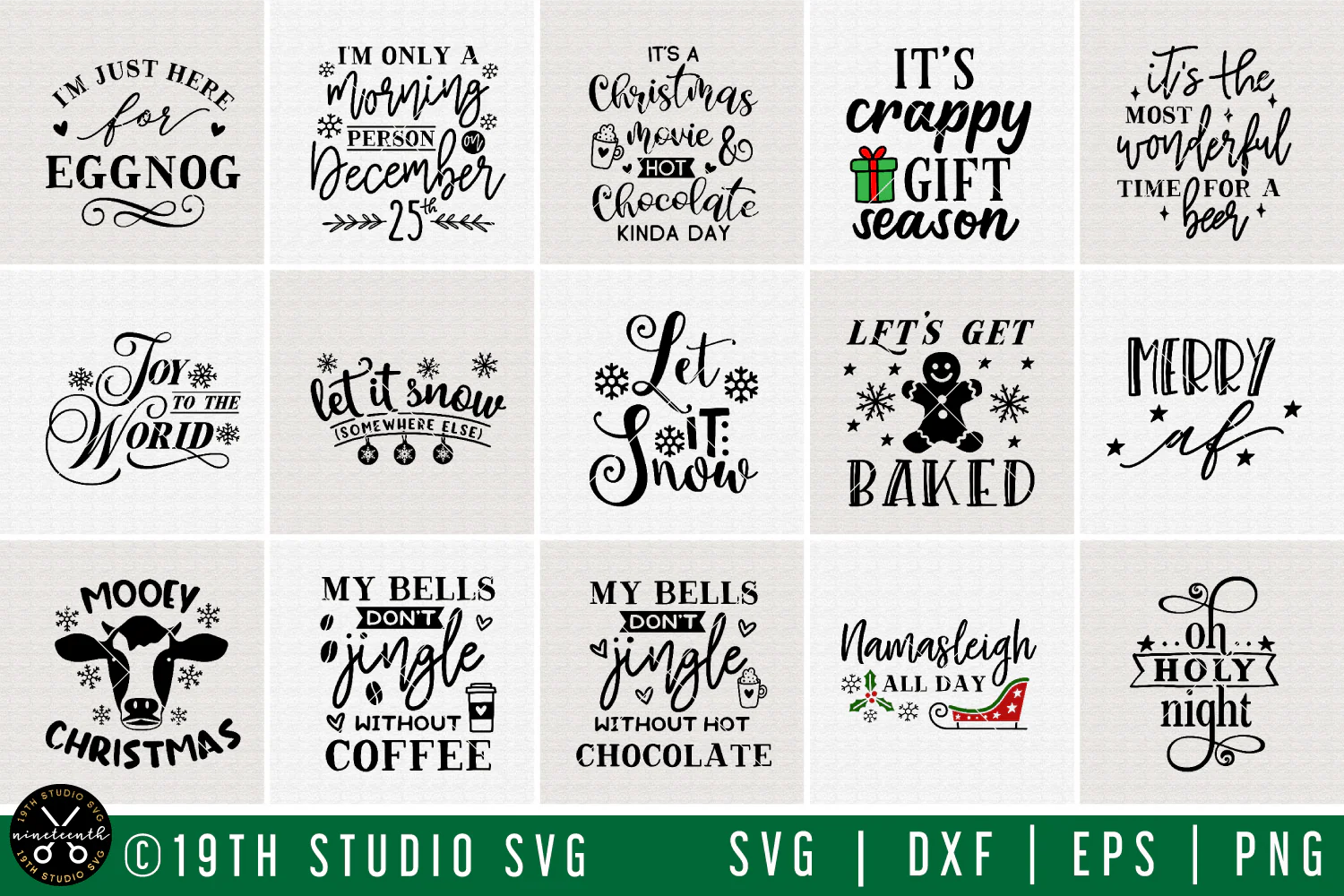 Christmas SVG Bundle - Image 5