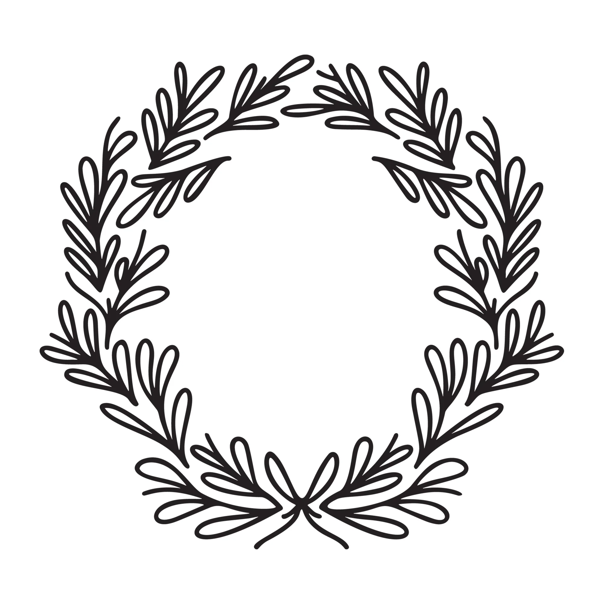 Christmas Wreath SVG