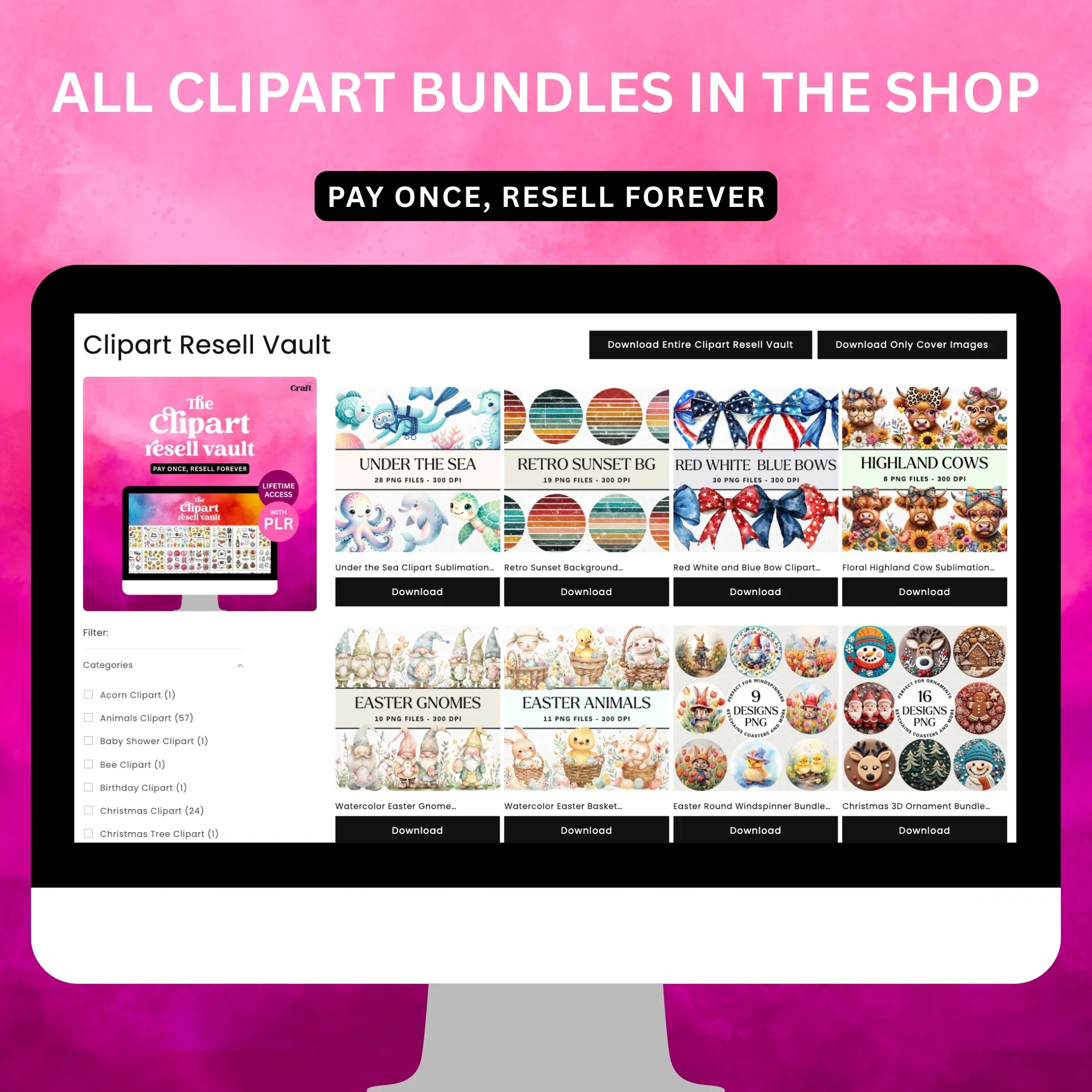 The Clipart Vault Lifetime Access - Image 4