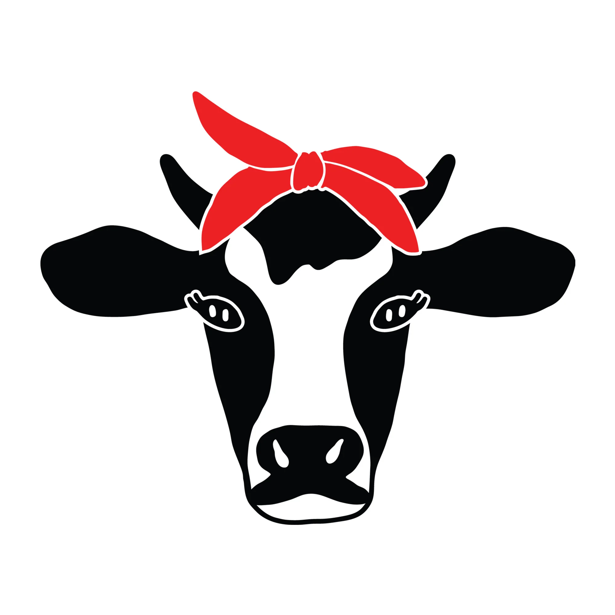 Cow Bandana SVG