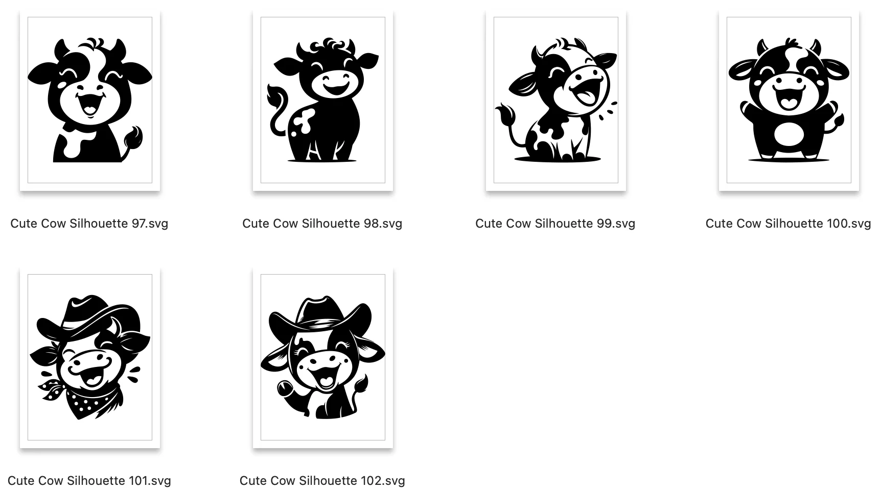 Cow SVG Bundle - Image 10