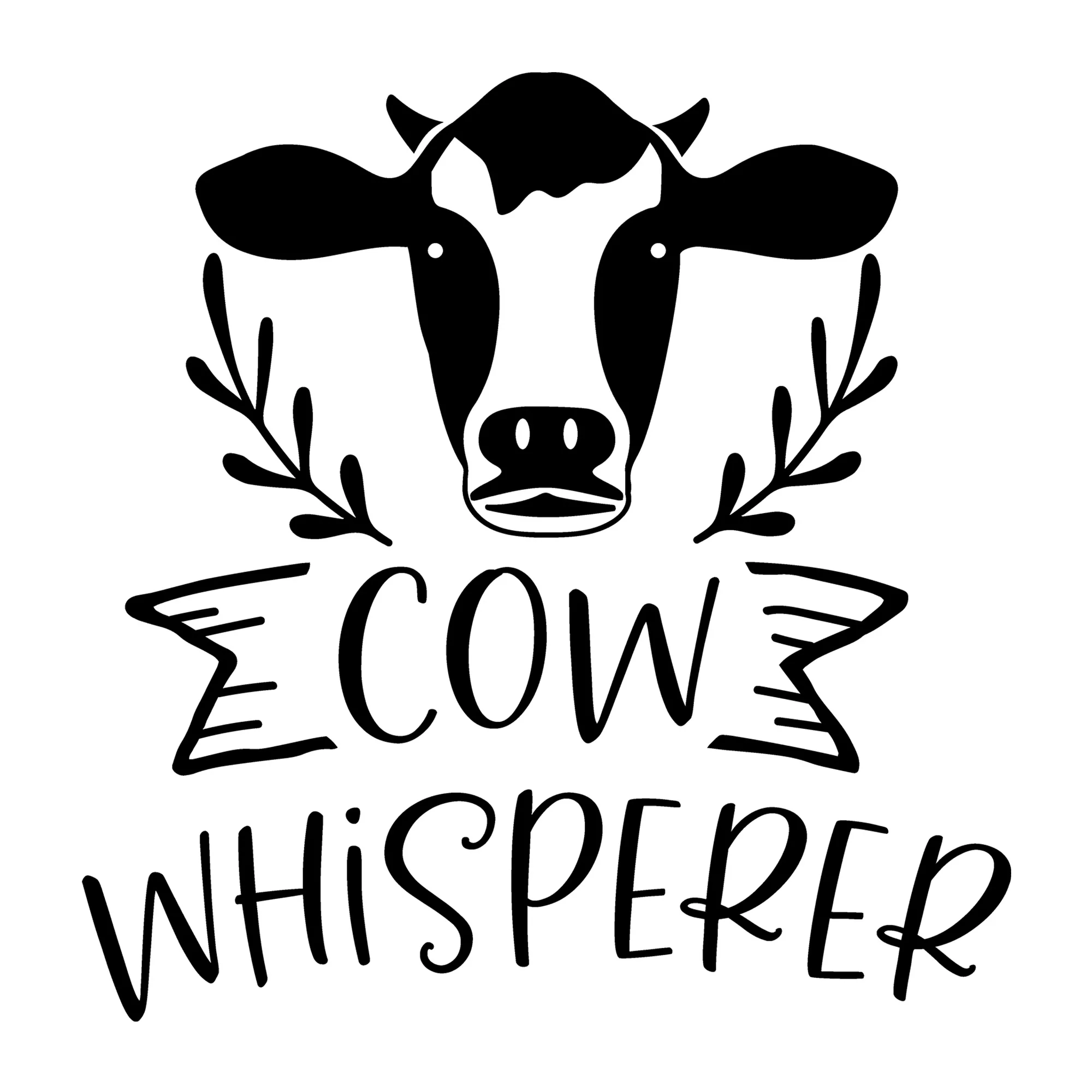Cow Whisperer SVG