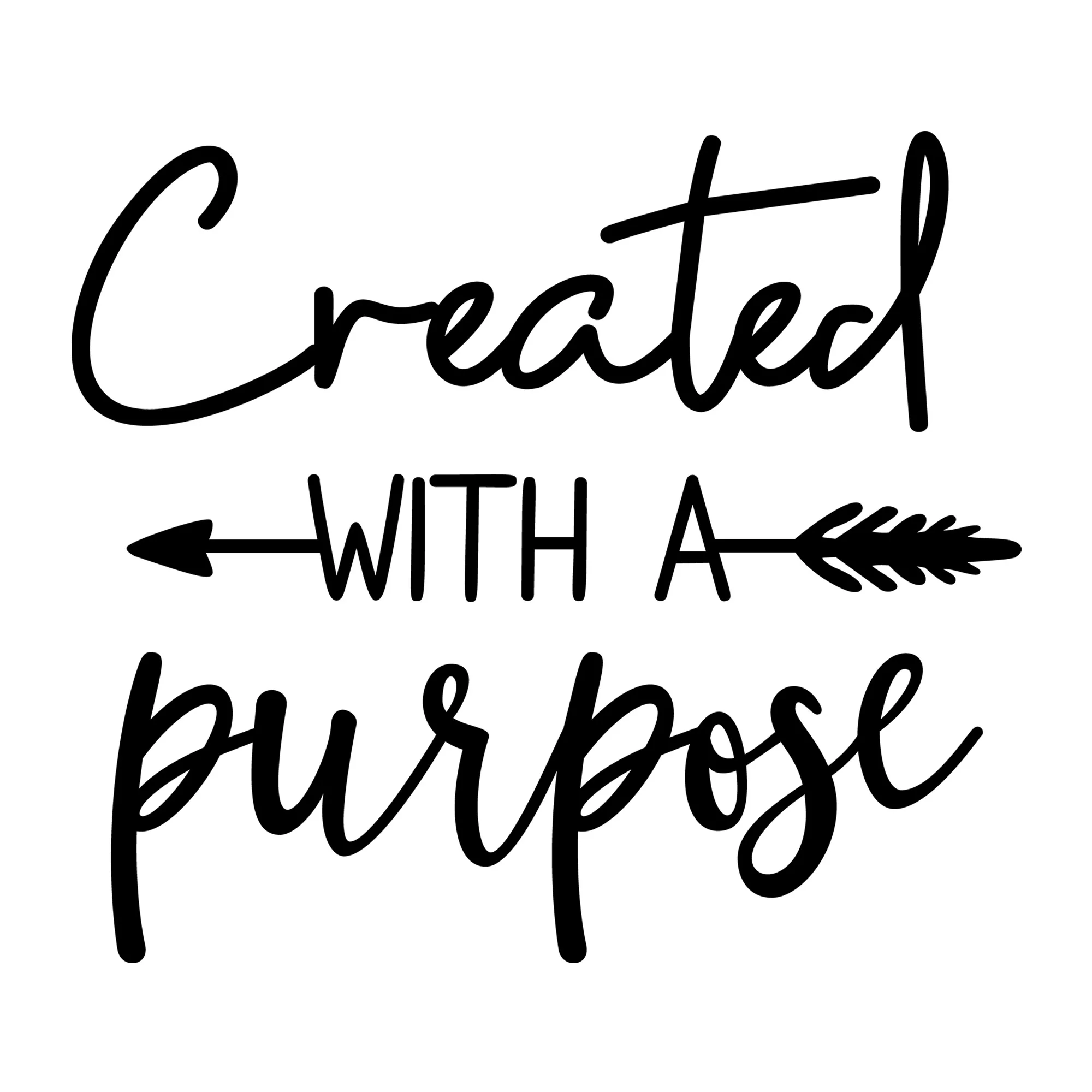 Created With a Purpose SVG