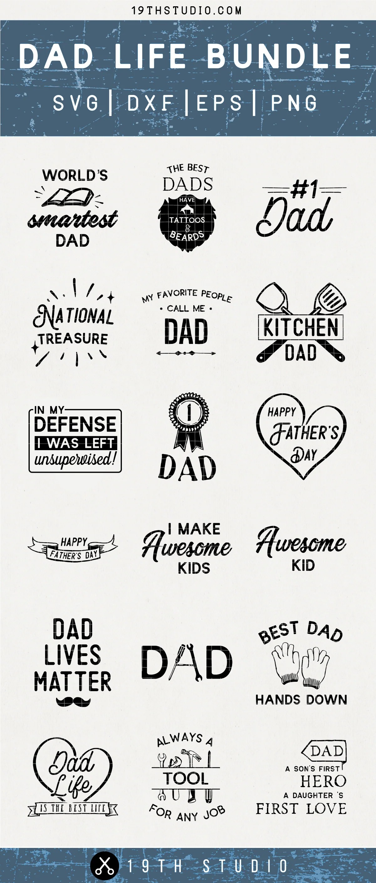 Dad Life SVG Bundle - Image 5
