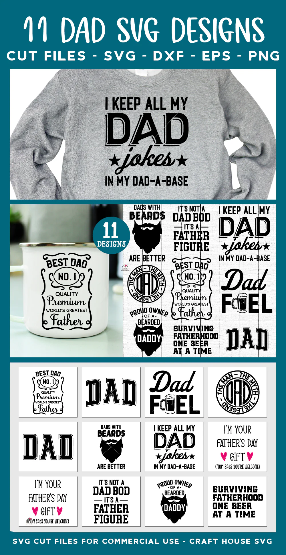Dad SVG Bundle - Image 4