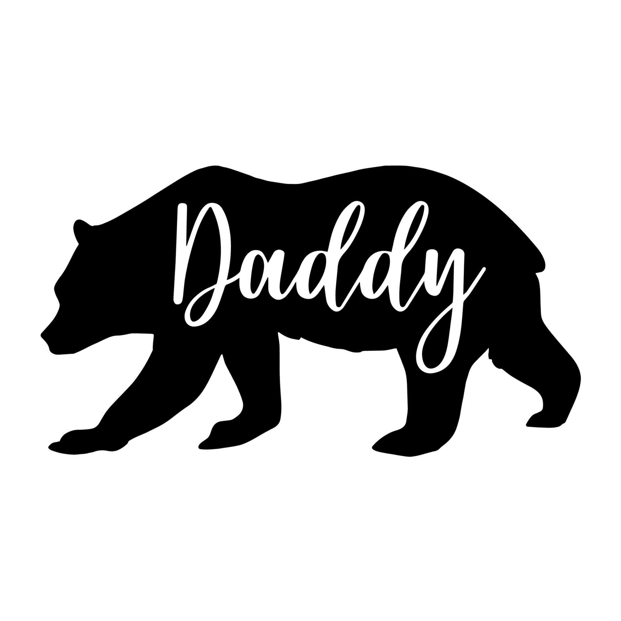Daddy Bear SVG