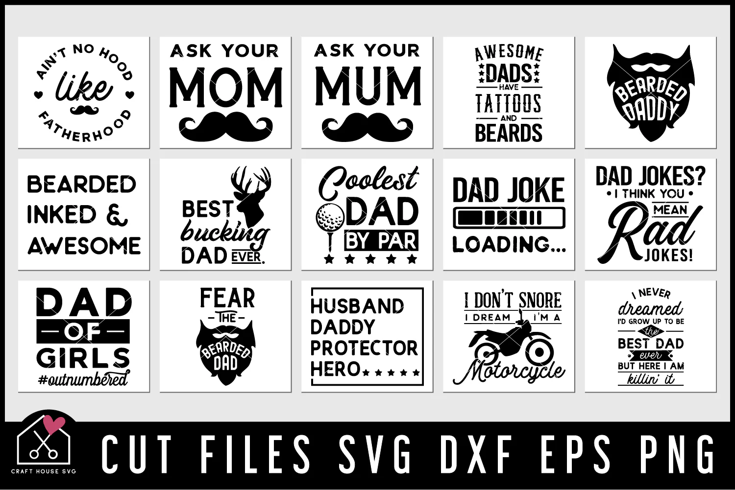Dad Shirt SVG Bundle - Image 2