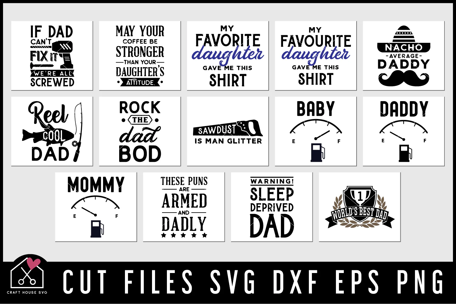 Dad Shirt SVG Bundle - Image 3