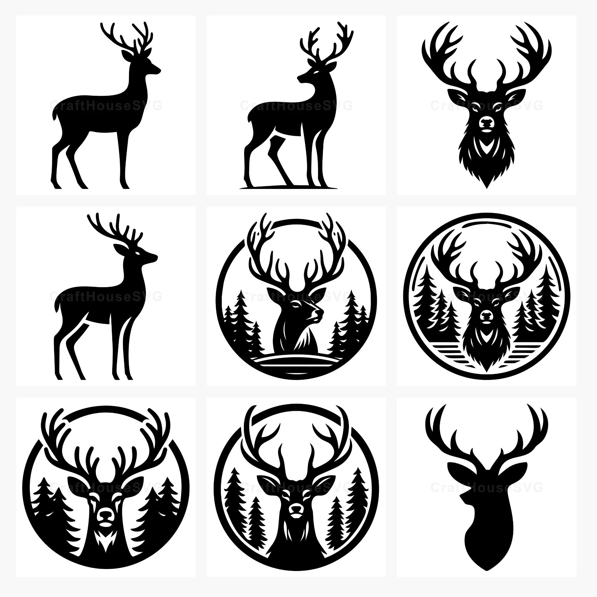 Deer SVG Bundle - Image 2
