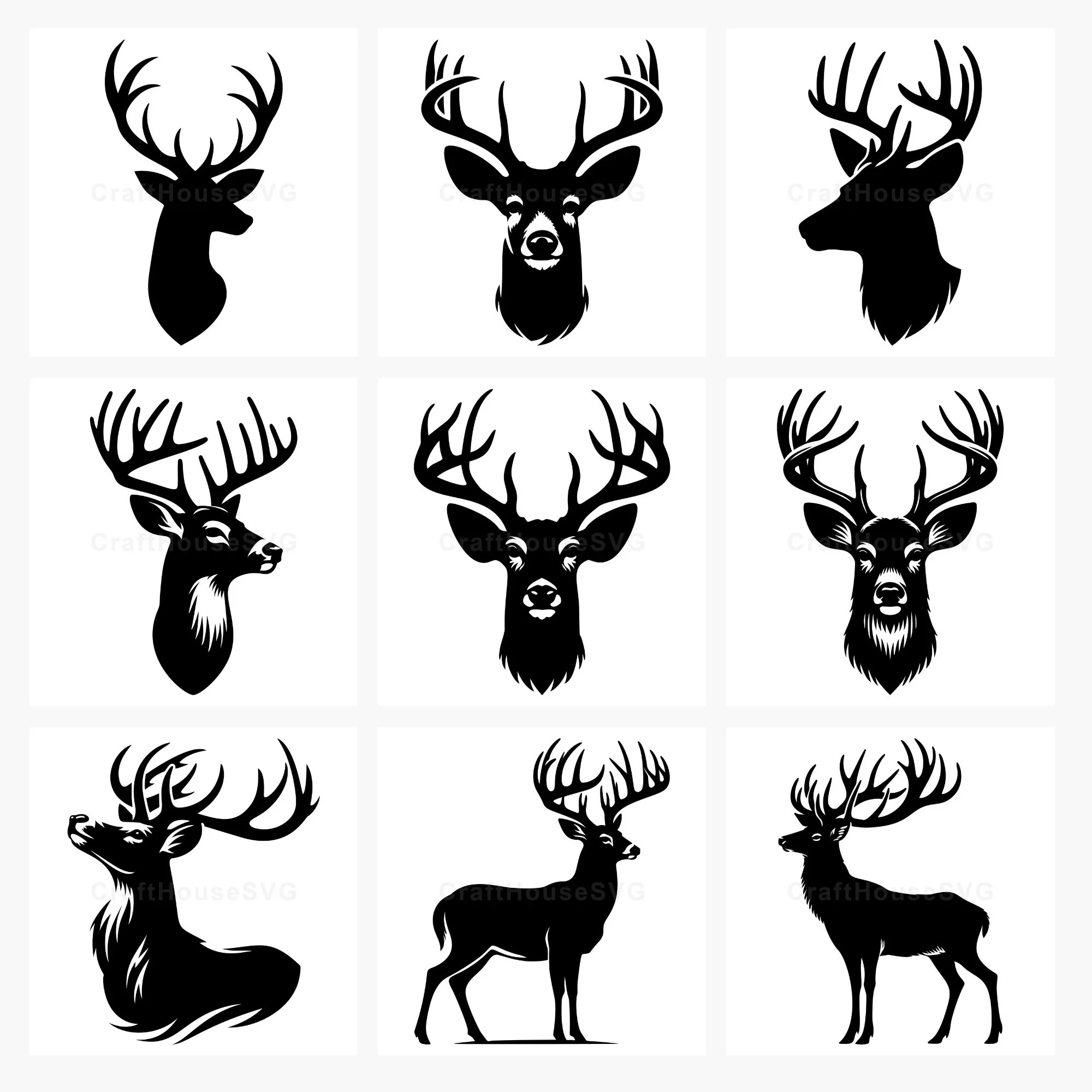 Deer SVG Bundle - Image 3