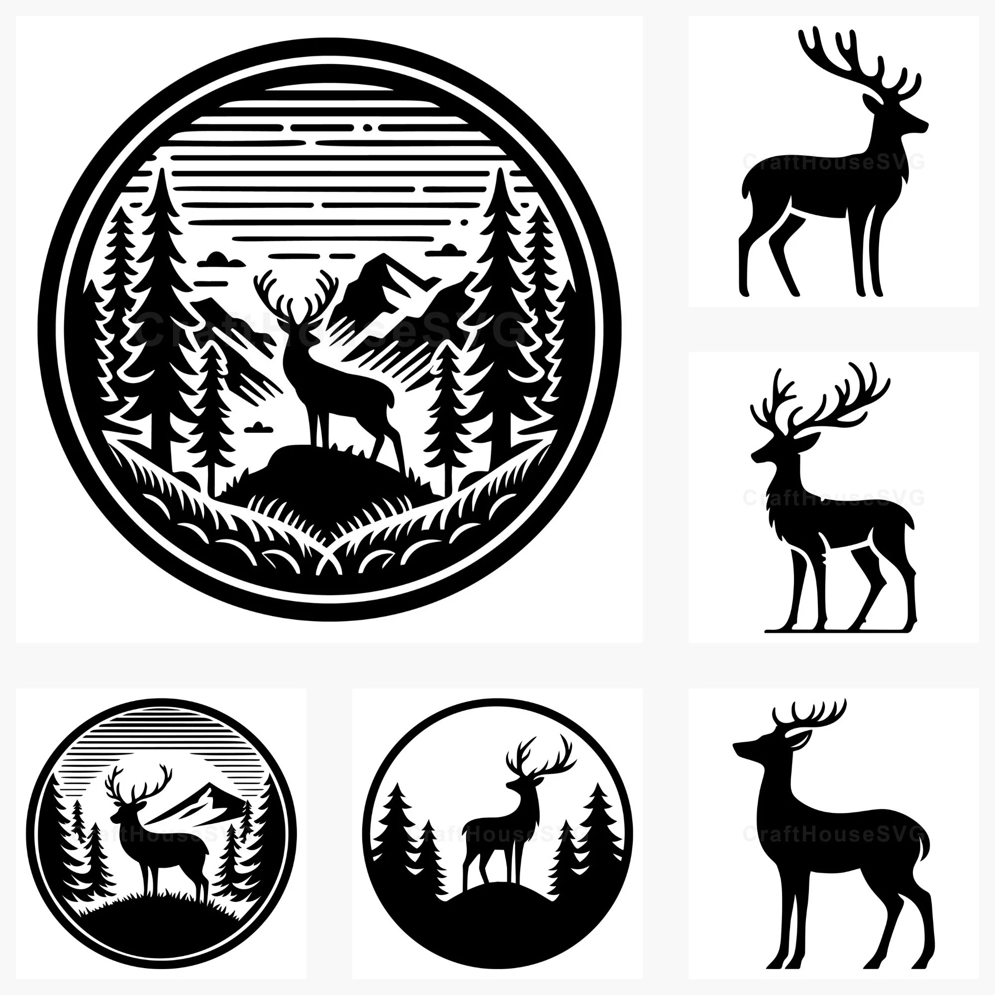 Deer SVG Bundle - Image 4