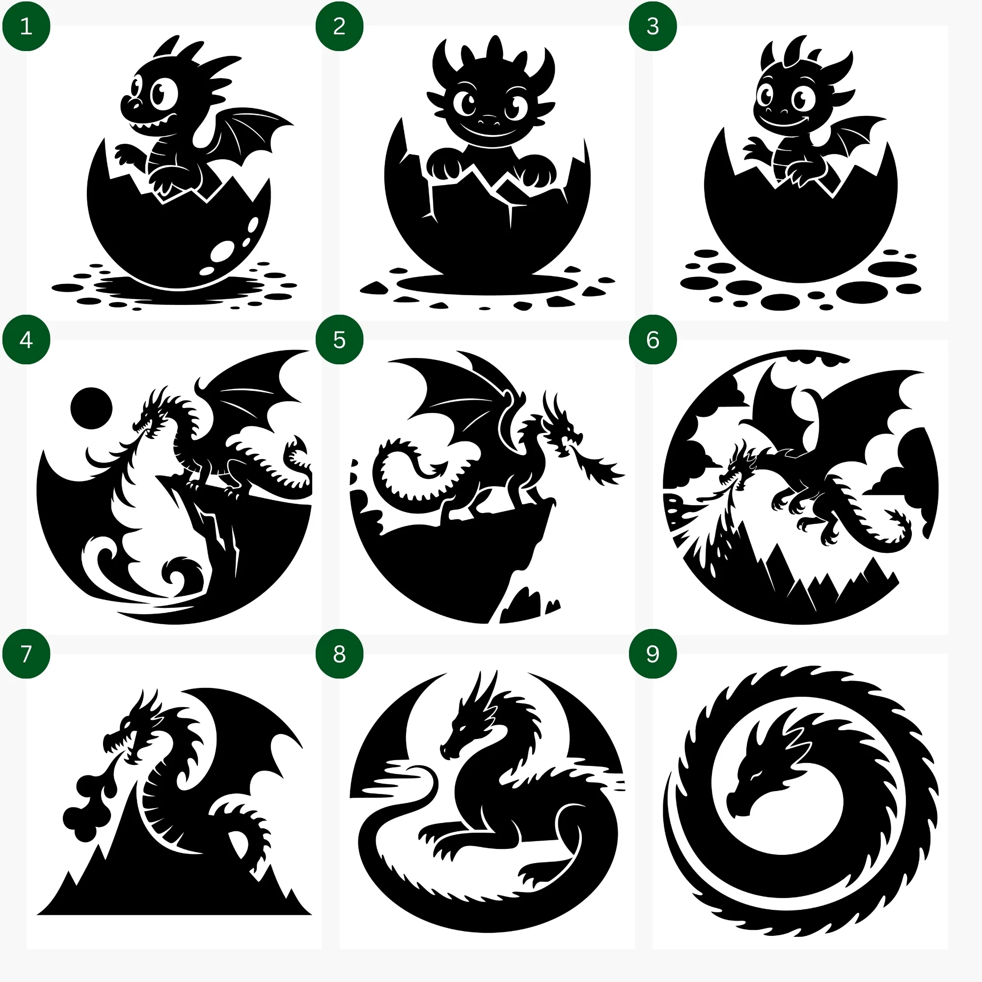 Dragon SVG Bundle - Image 2
