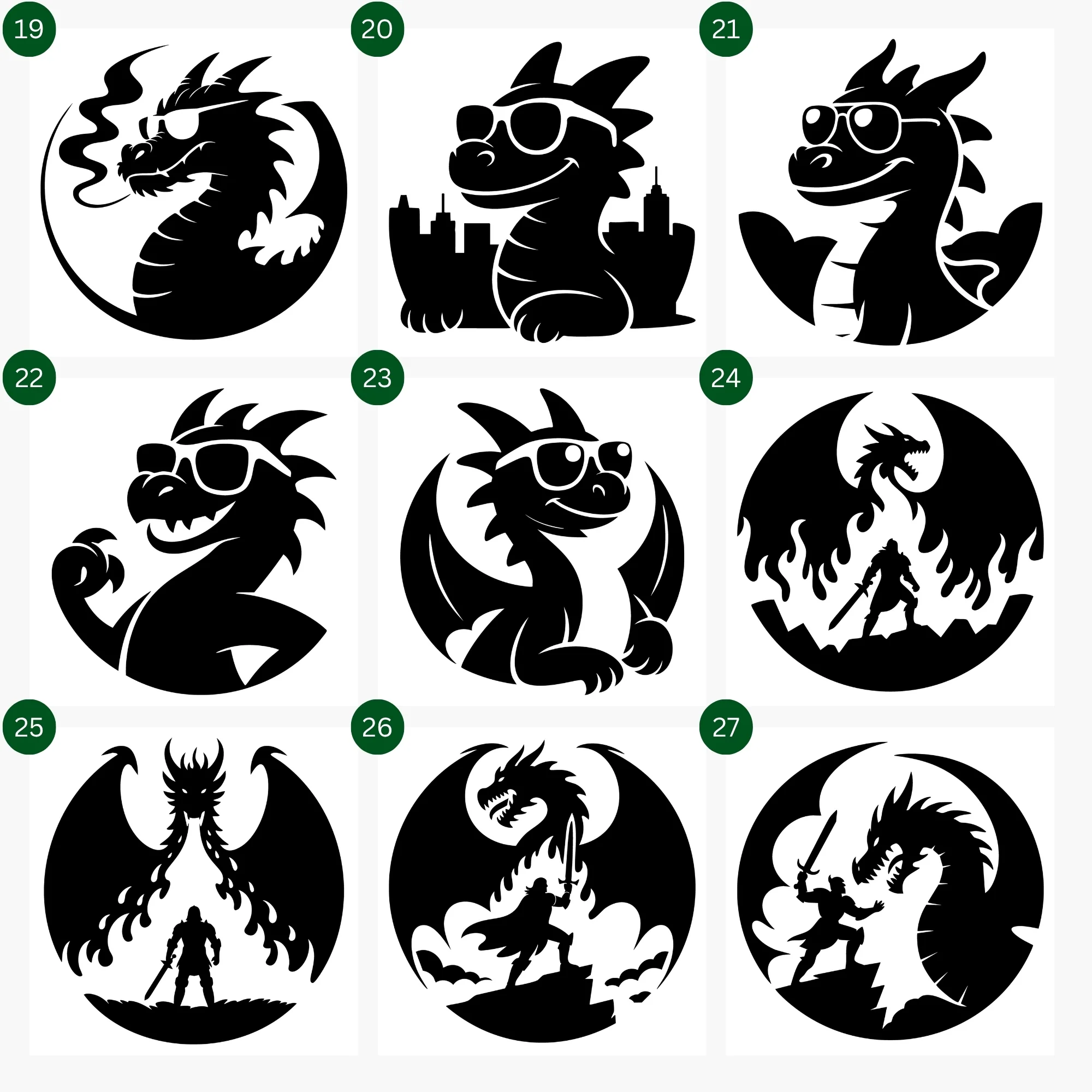Dragon SVG Bundle - Image 4