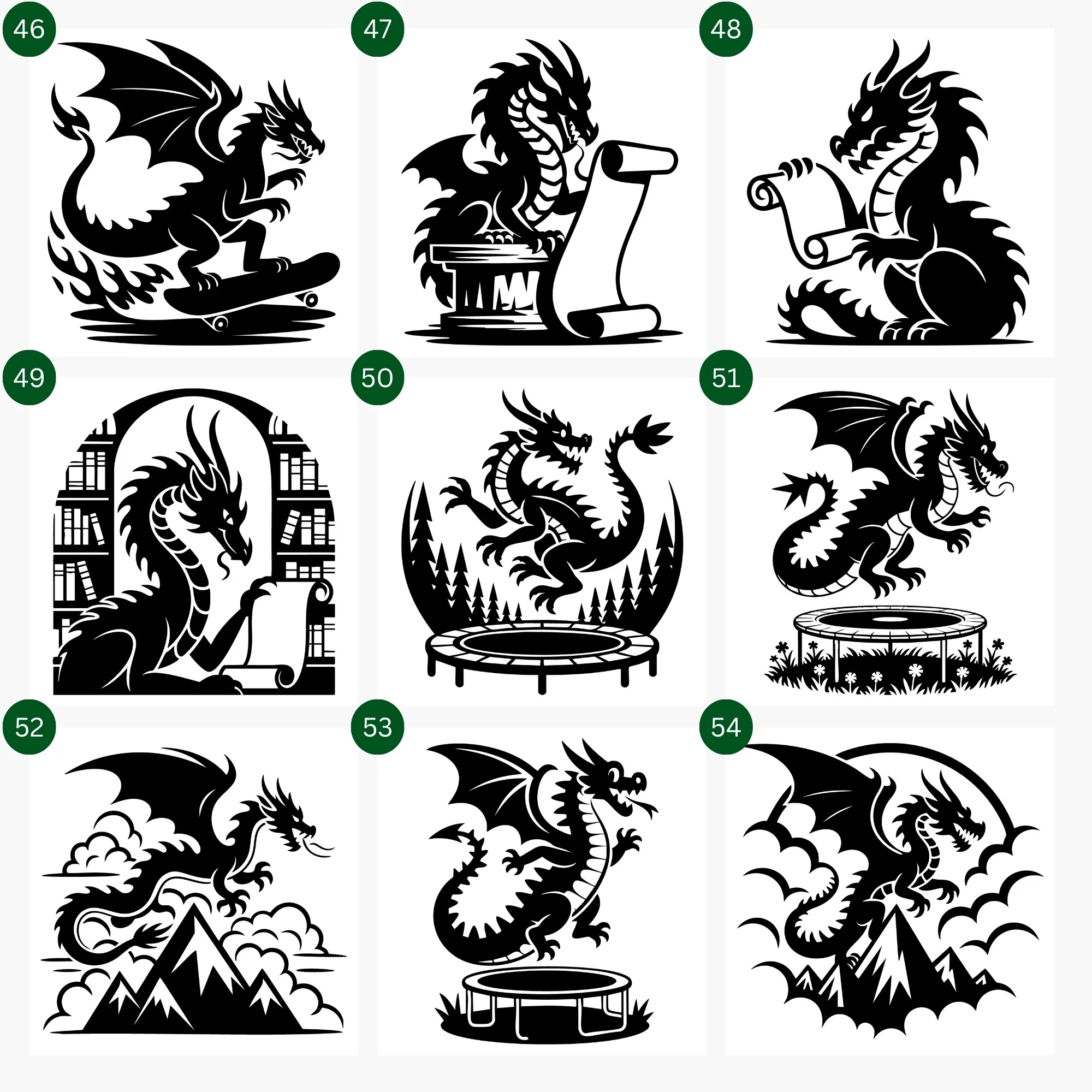 Dragon SVG Bundle - Image 7