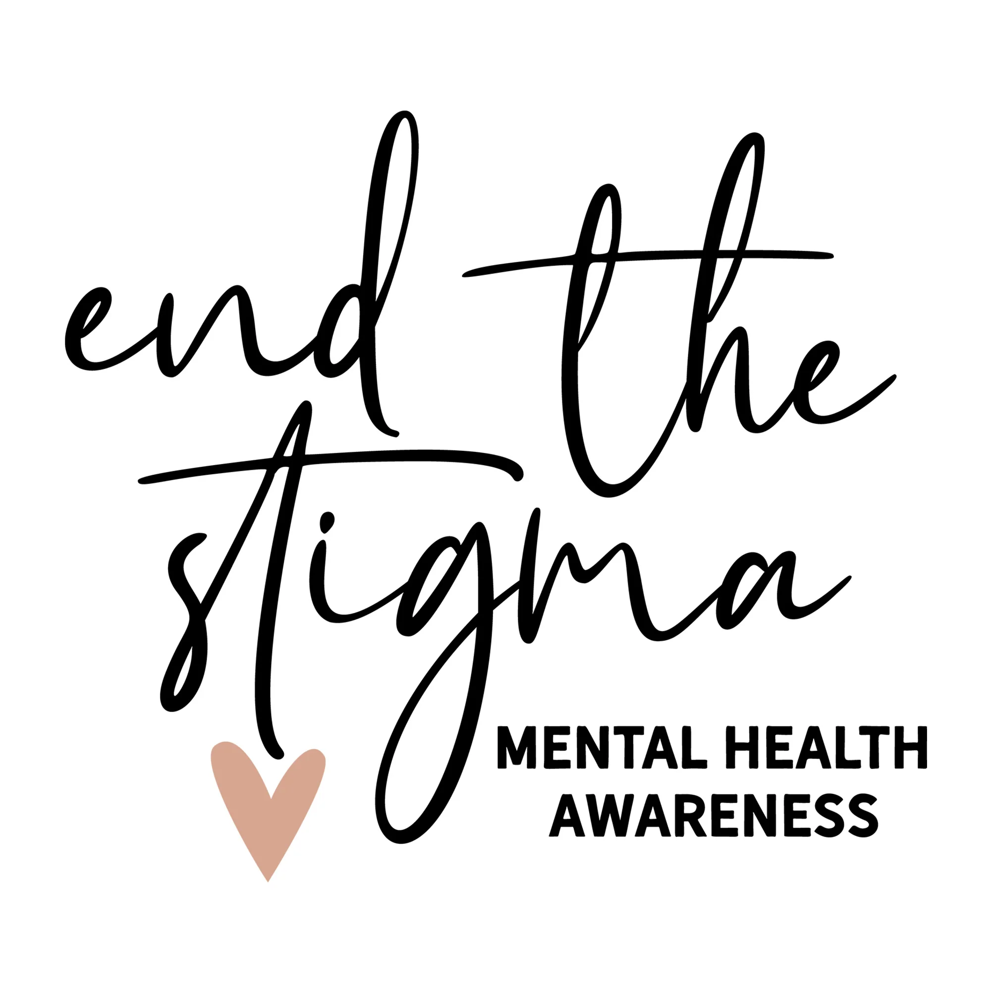 End The Stigma SVG