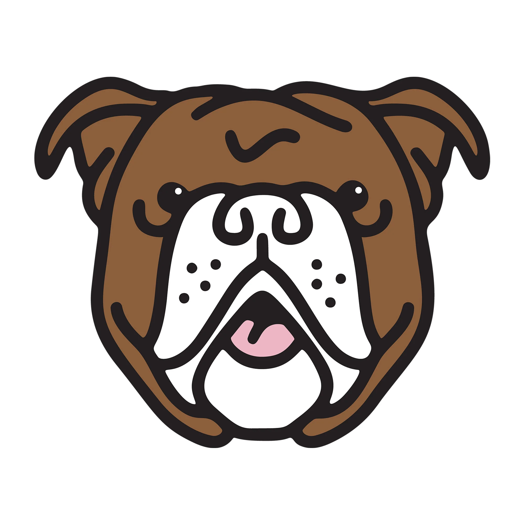 English Bulldog SVG