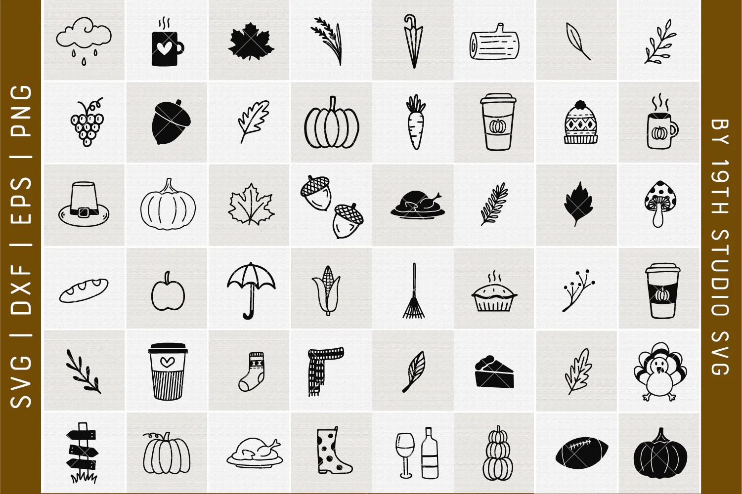Fall Illustration Bundle | VB39 - Image 2