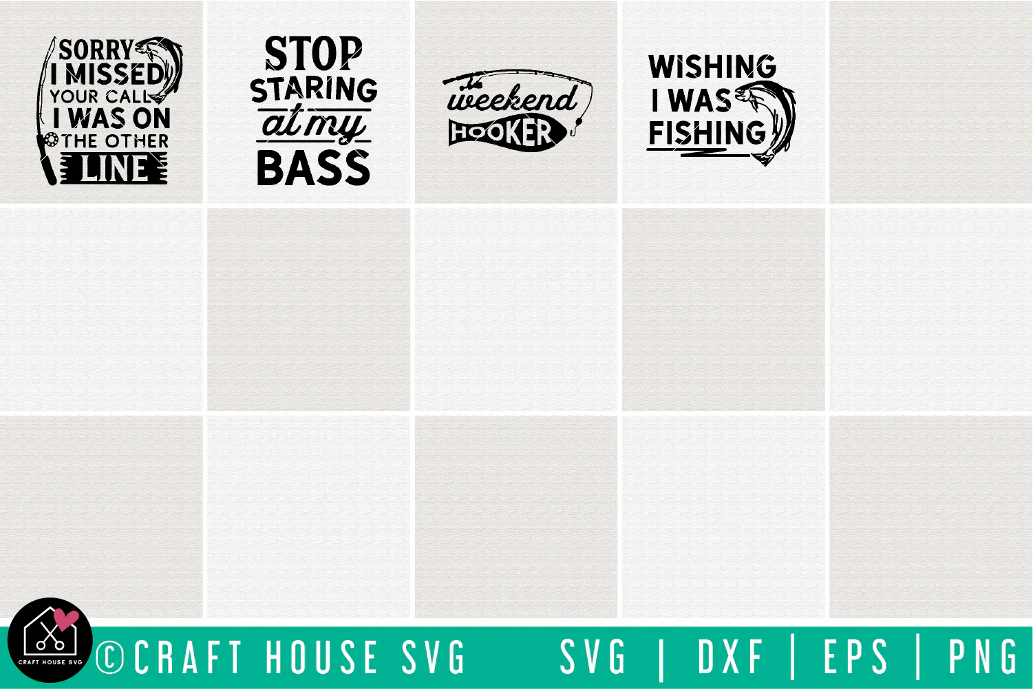 Fishing SVG Bundle - Image 4