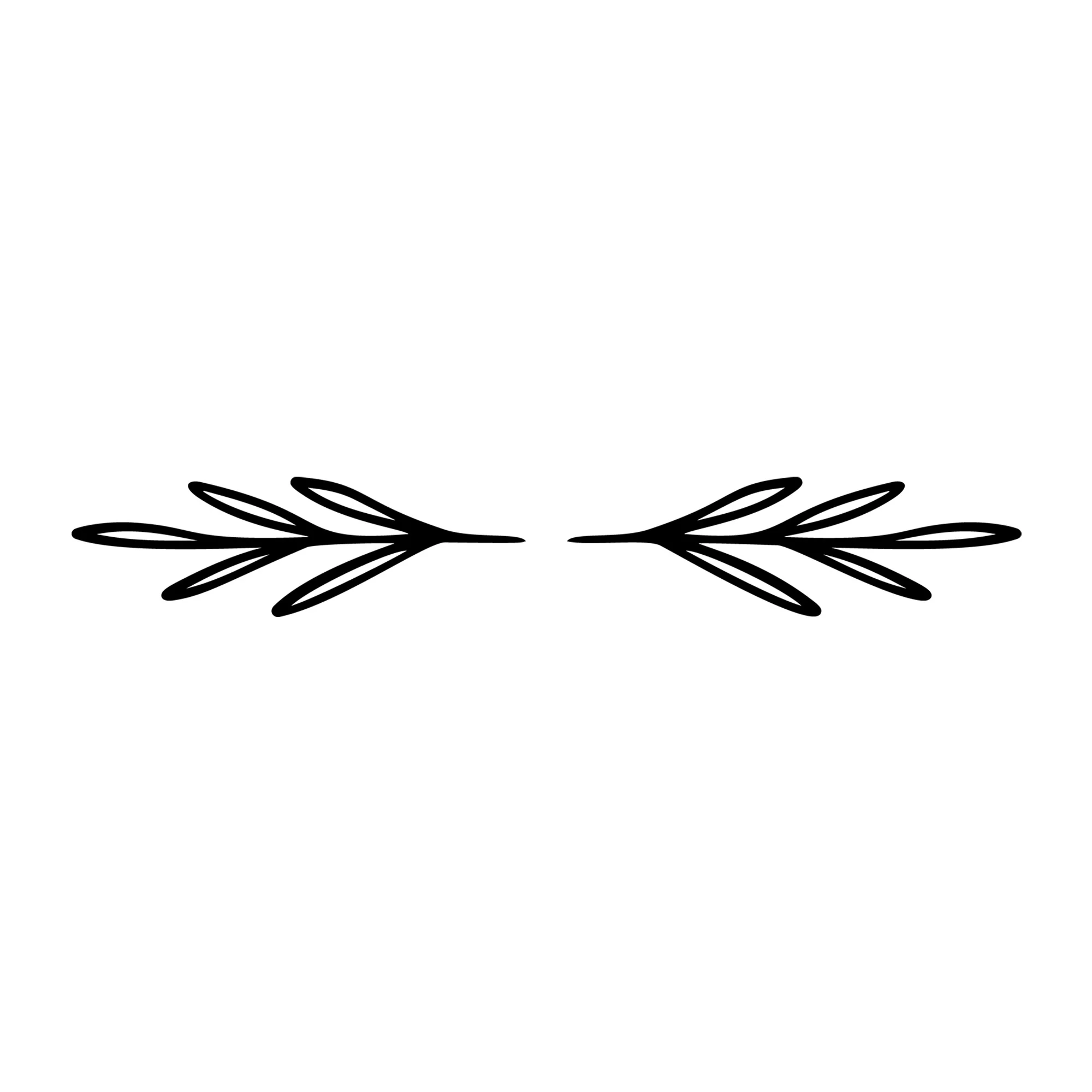 Floral Divider SVG